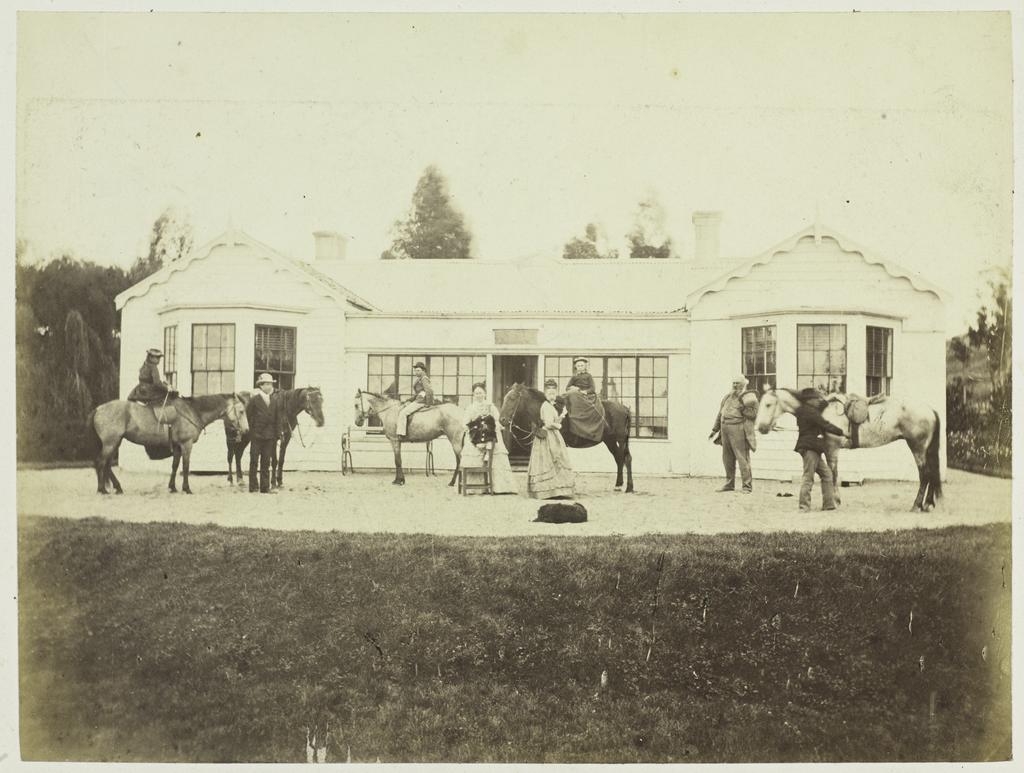 Webster family at Balruddery Station