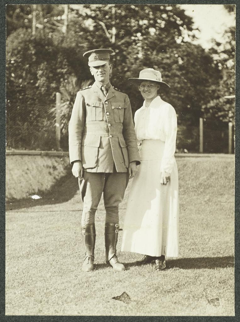 Stanley Hogg with his wife Molly