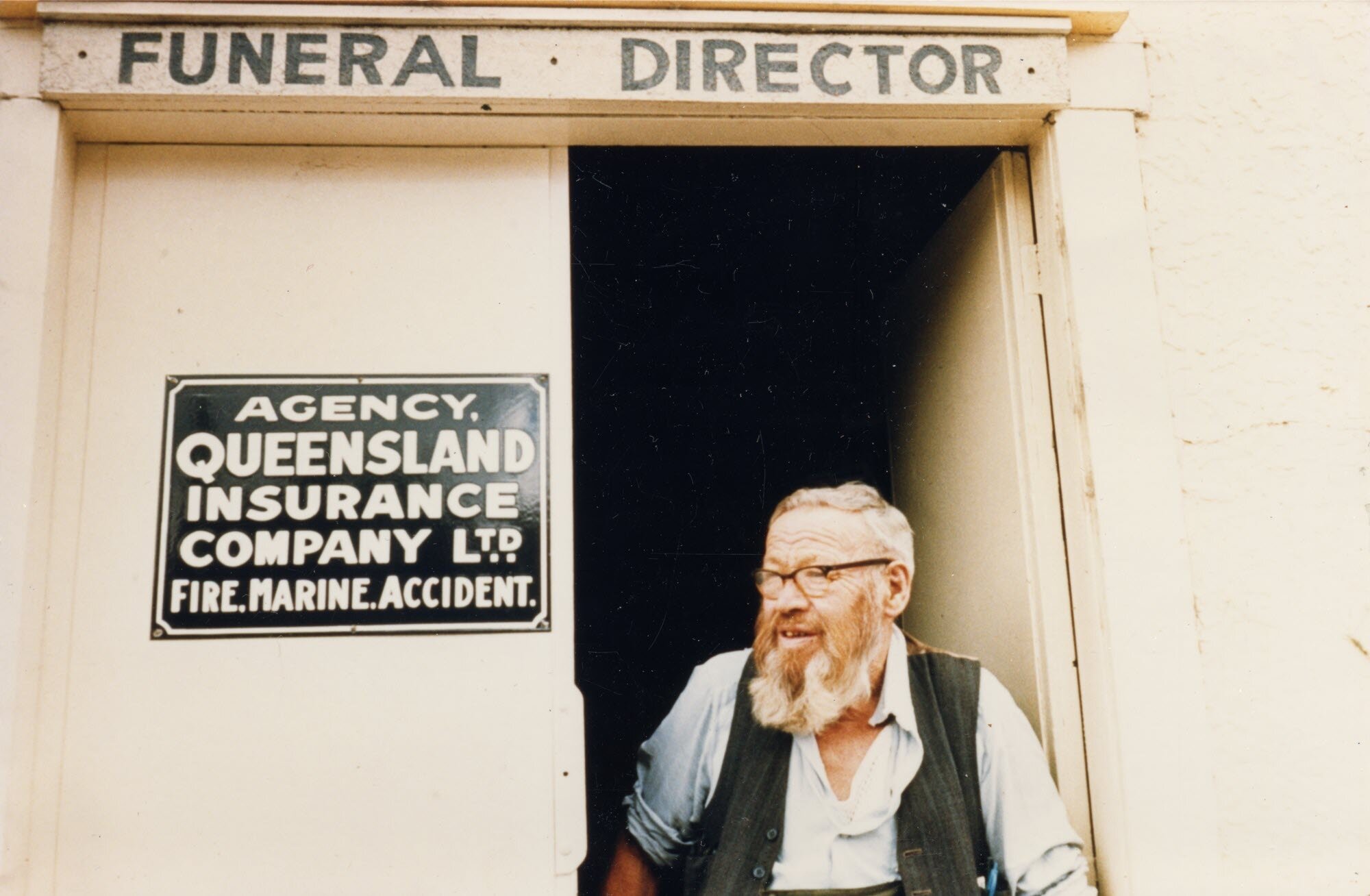 Jack Gibson, funeral director, Cromwell