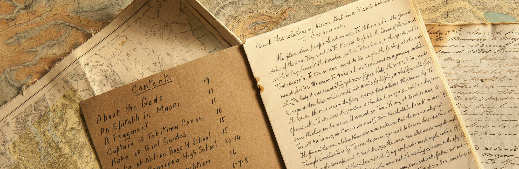 James Herries Beattie manuscripts [cropped for carousel]