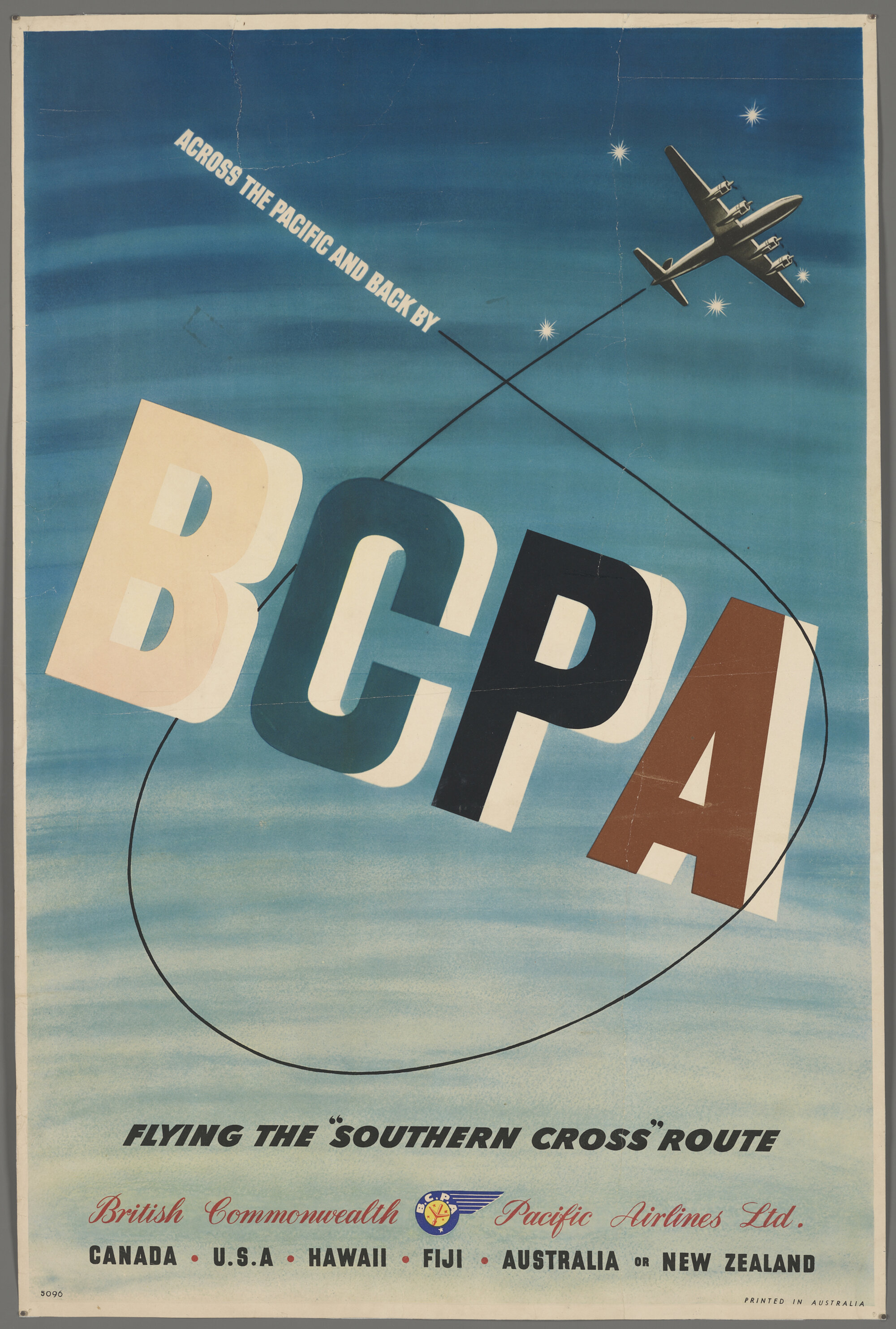 "Across the Pacific and back by BCPA"