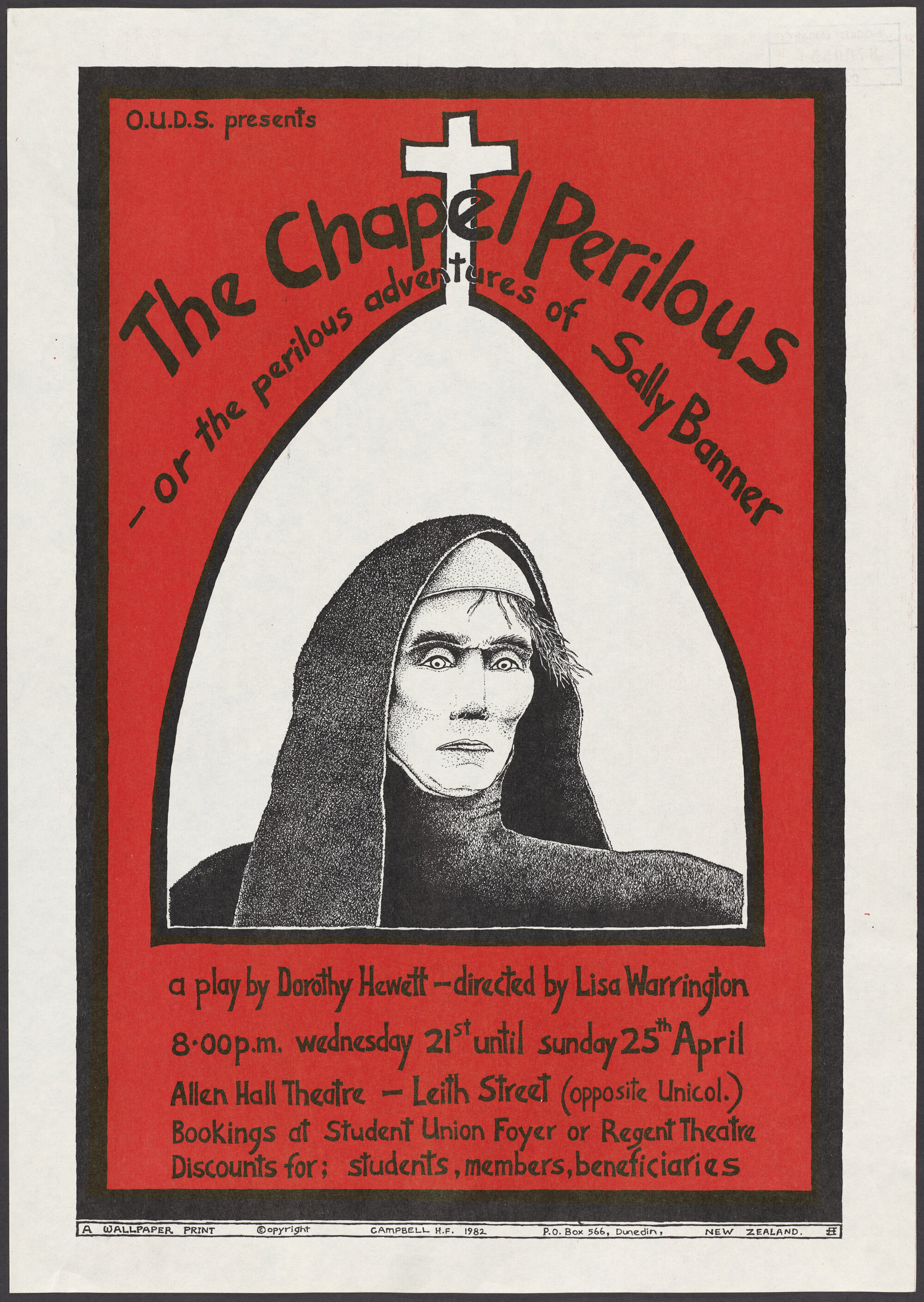 "The Chapel Perilous - or the perilous adventures of Sally Banner"