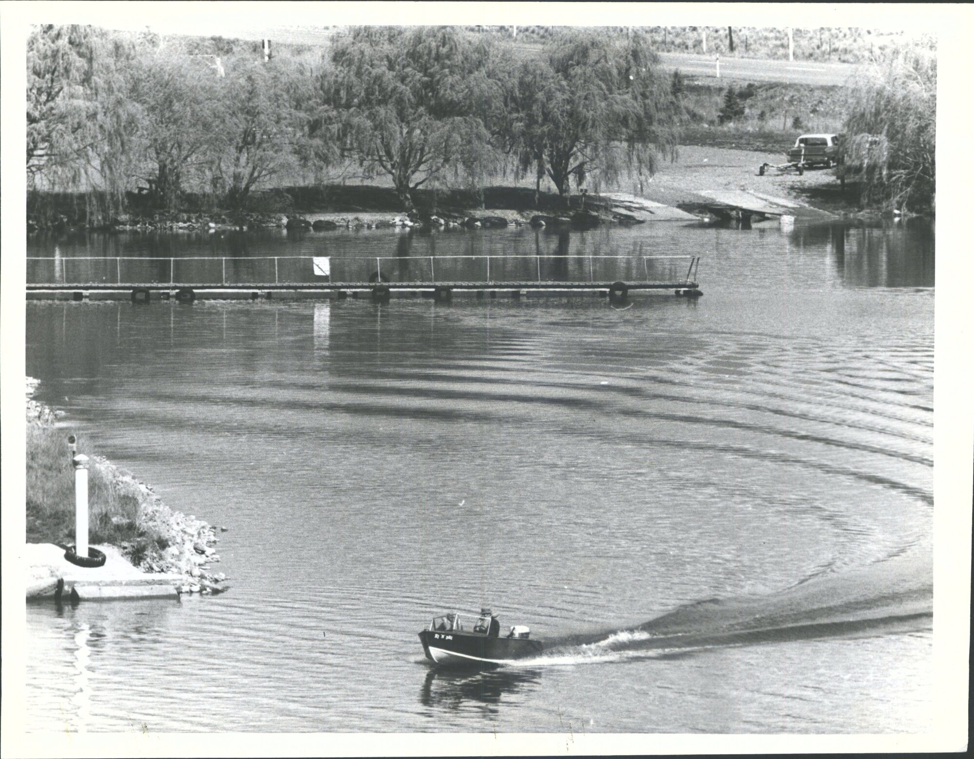 Boat ramp, Ahuriri River