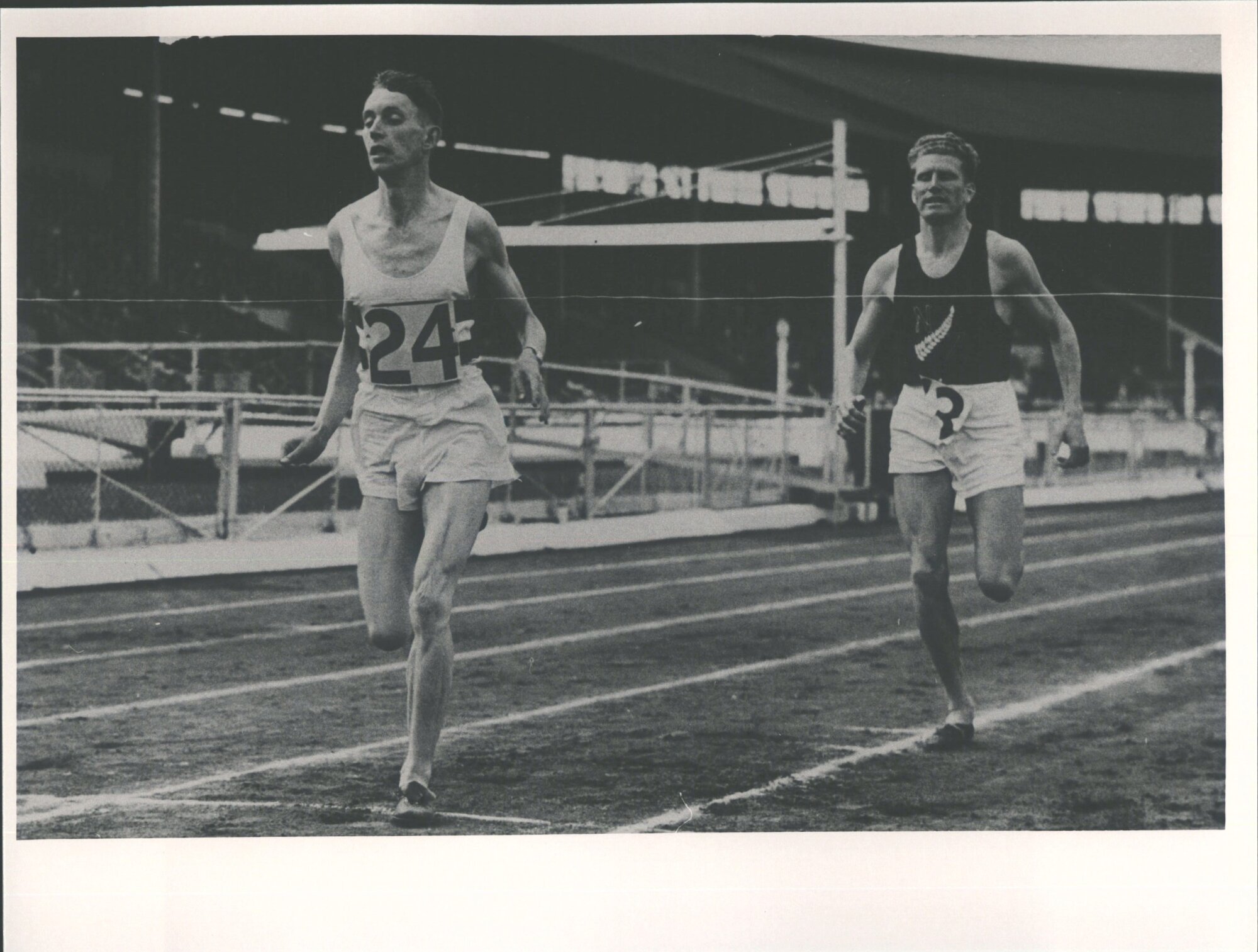 D. M. Harris 2nd Behind H. Partlett, the Winner