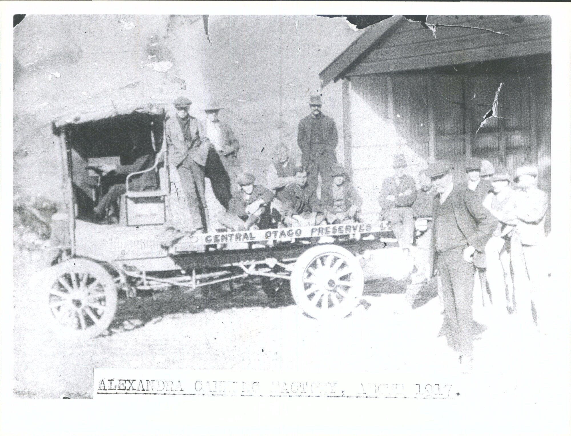 Alexandra Canning Factory, about 1917