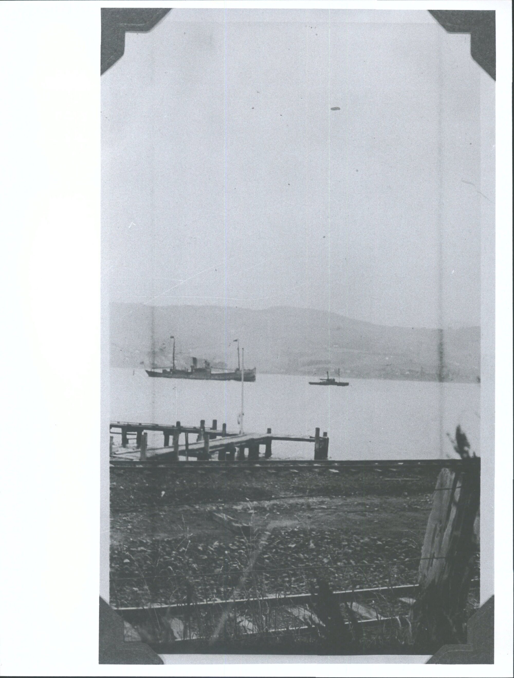 Eleanor Boling off St Leonards after helping City of New York in pack ice