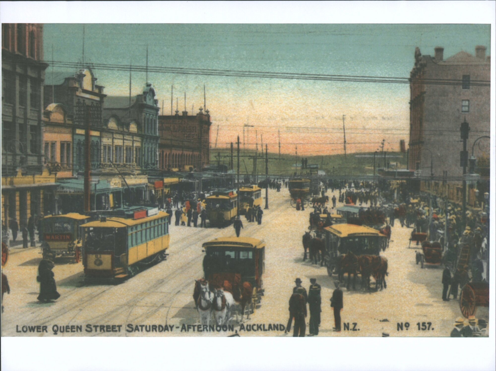 Lower Queen St, Saturday afternoon
