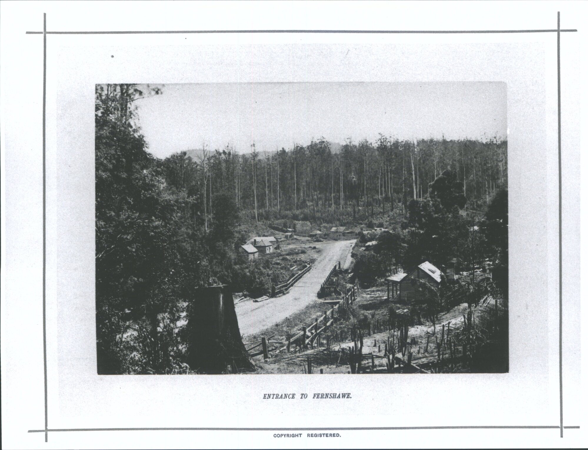 Entrance to Fernshawe