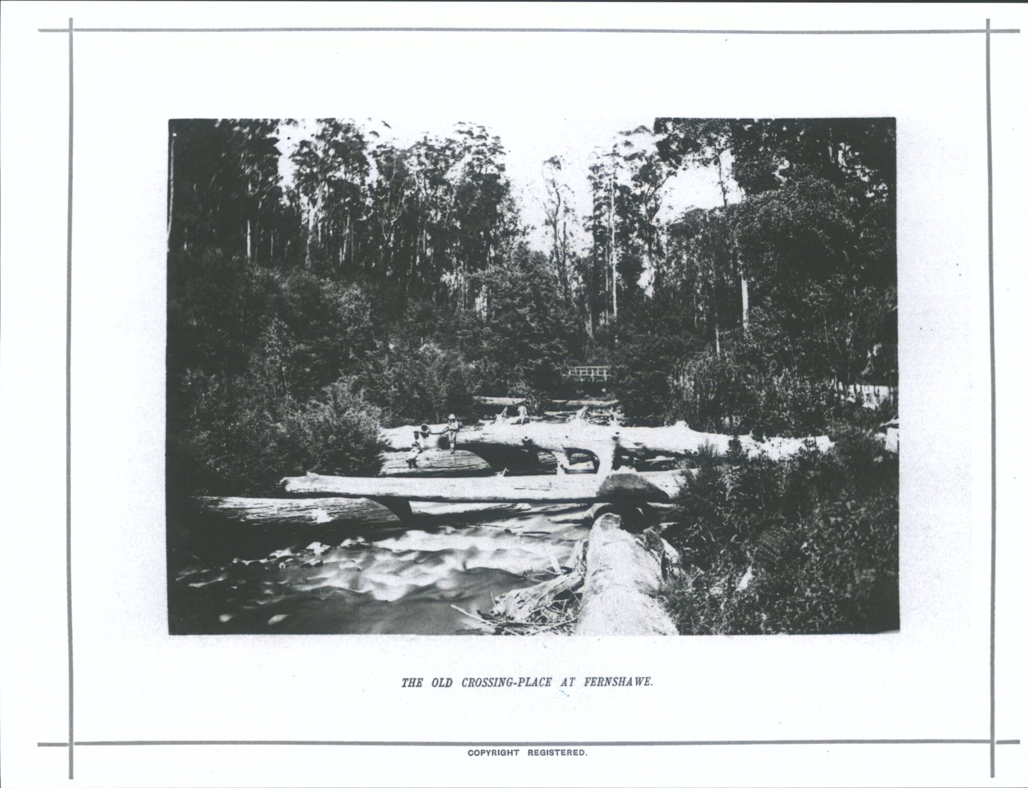 The old crossing place at Fernshawe