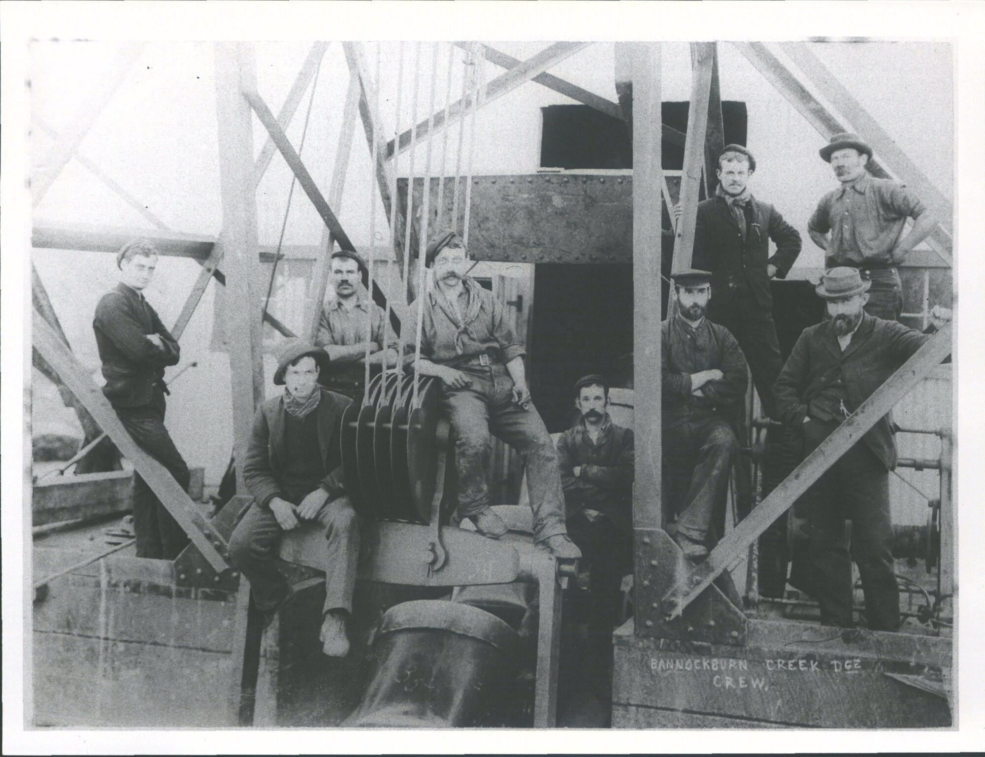Bannockburn Creek Dredge Crew