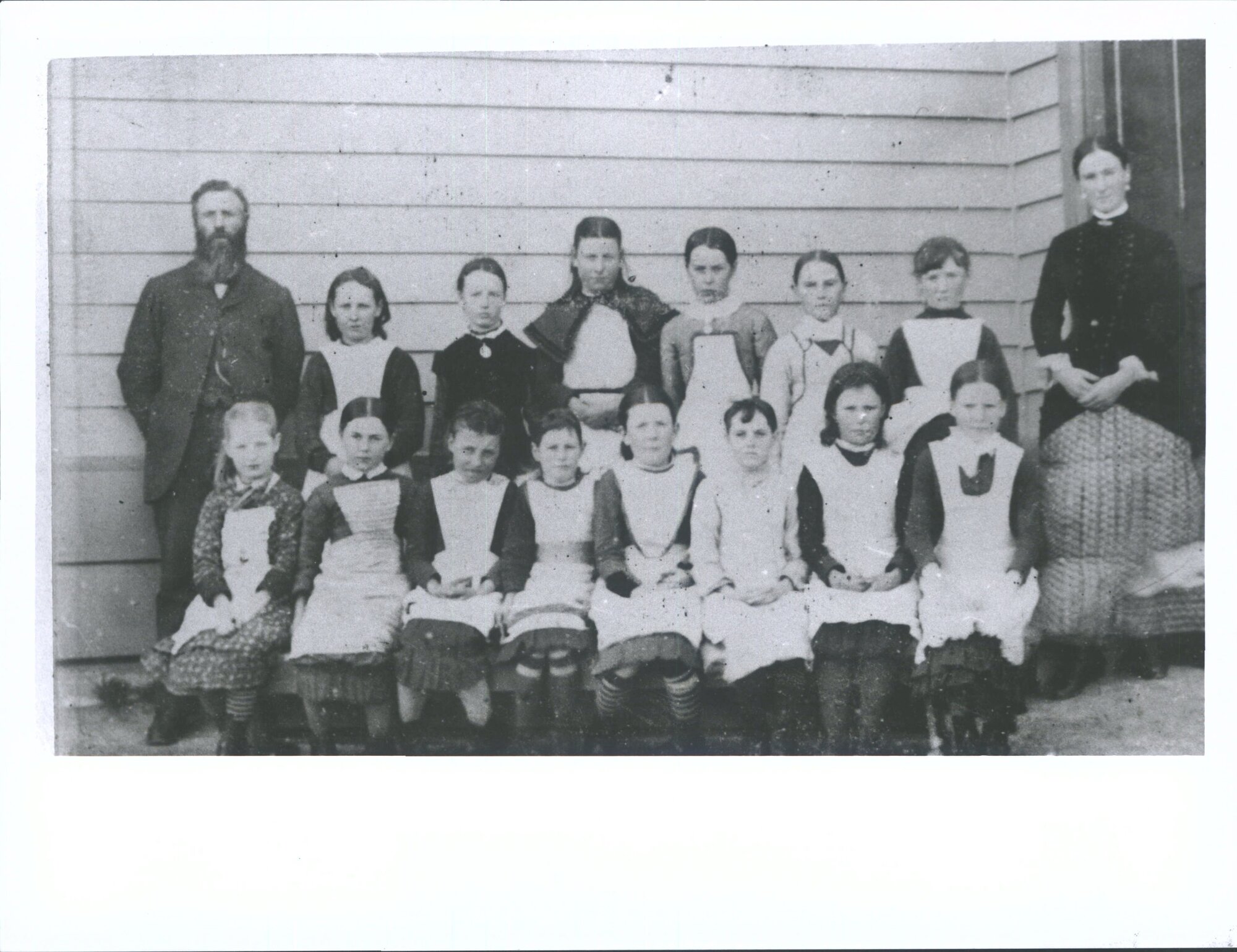 A Blue Spur school class. Mr Neill H.M.