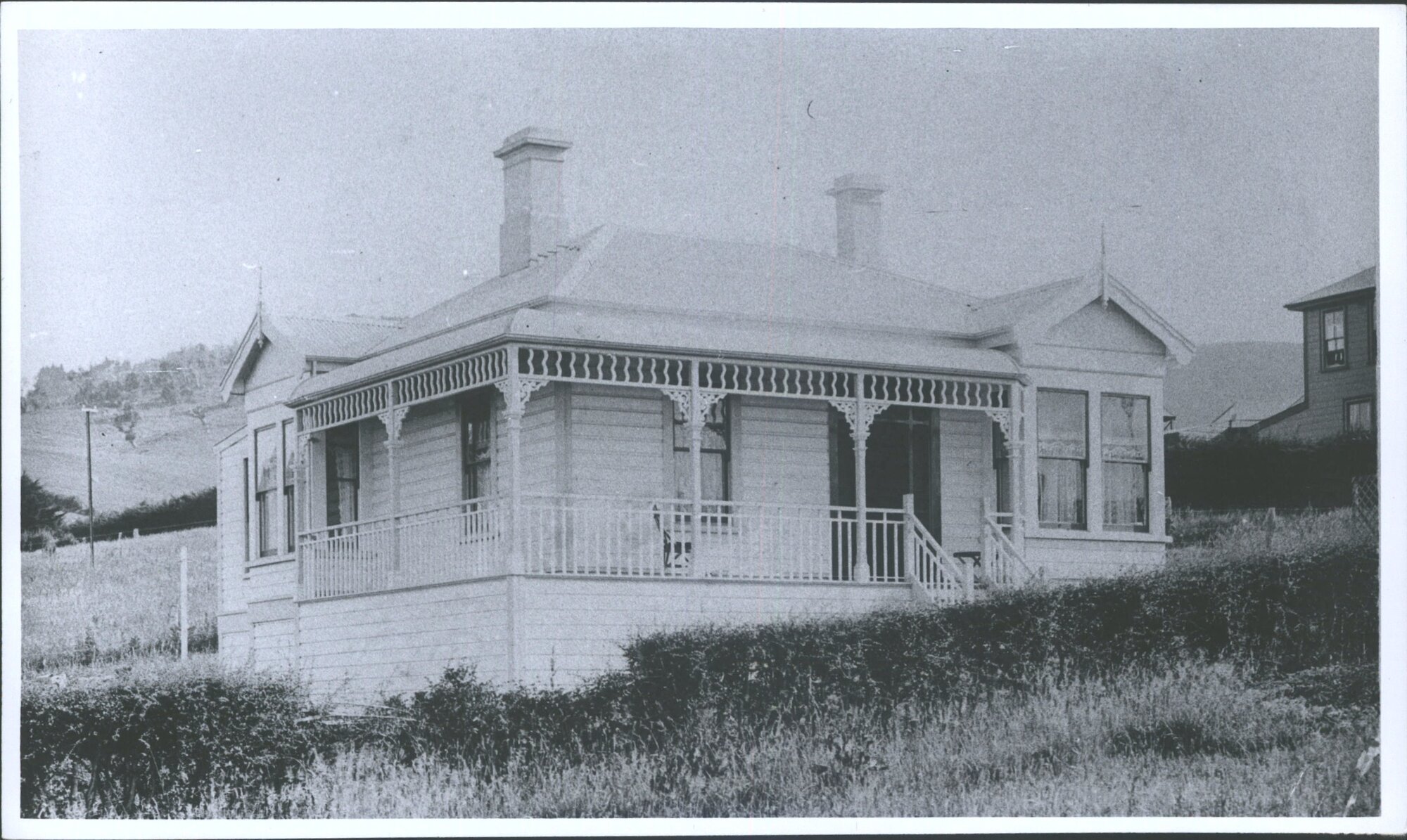 Early house in Broad Bay belonging to Mr Herbert Green (Patersons at present [1978])