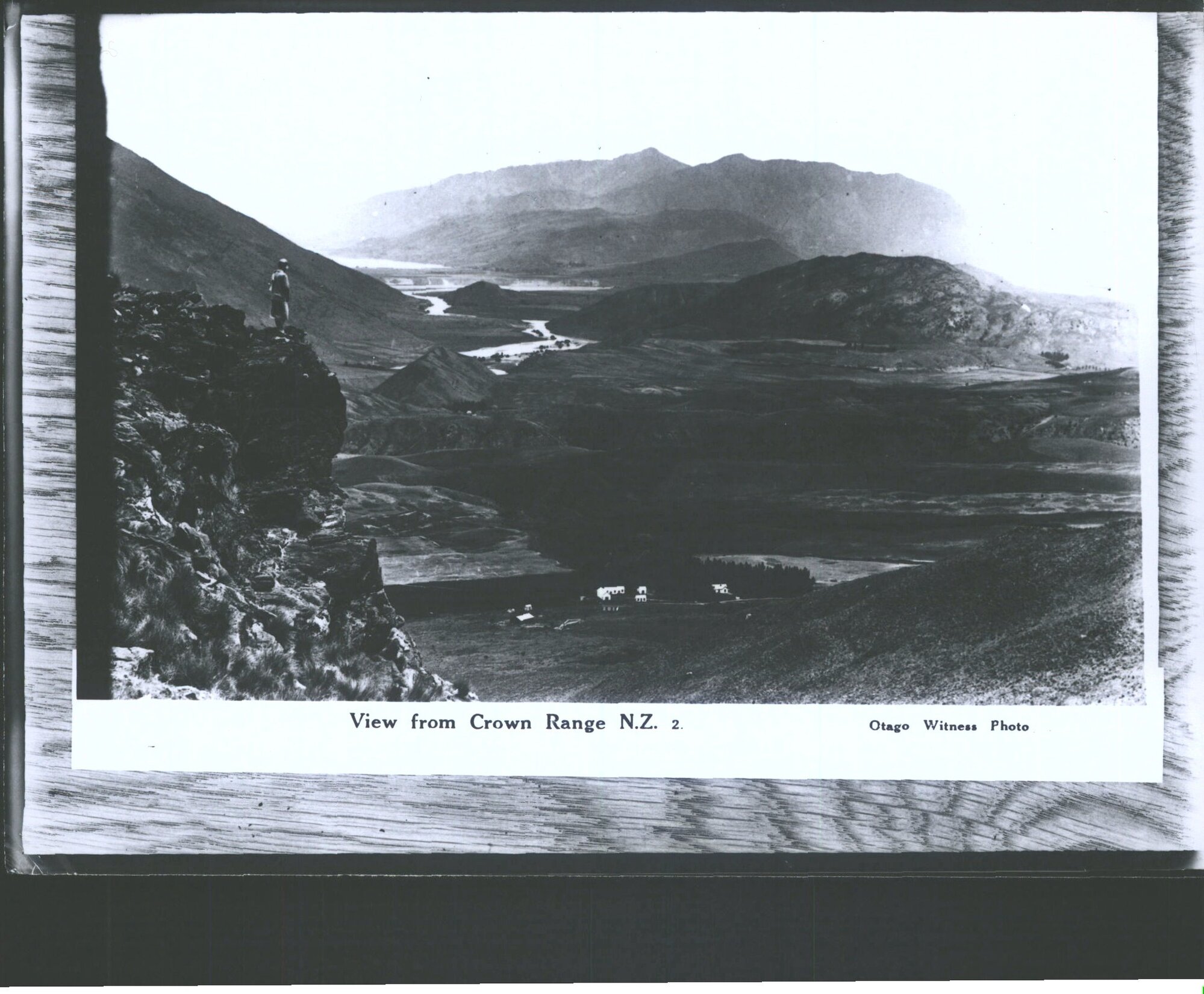 View From Crown Range 1920s