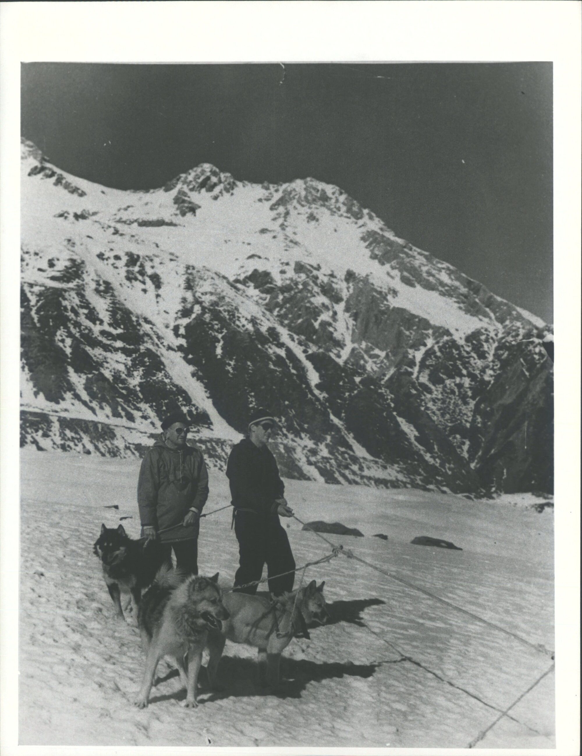 Edmund Hillary at Mt Cook area on right