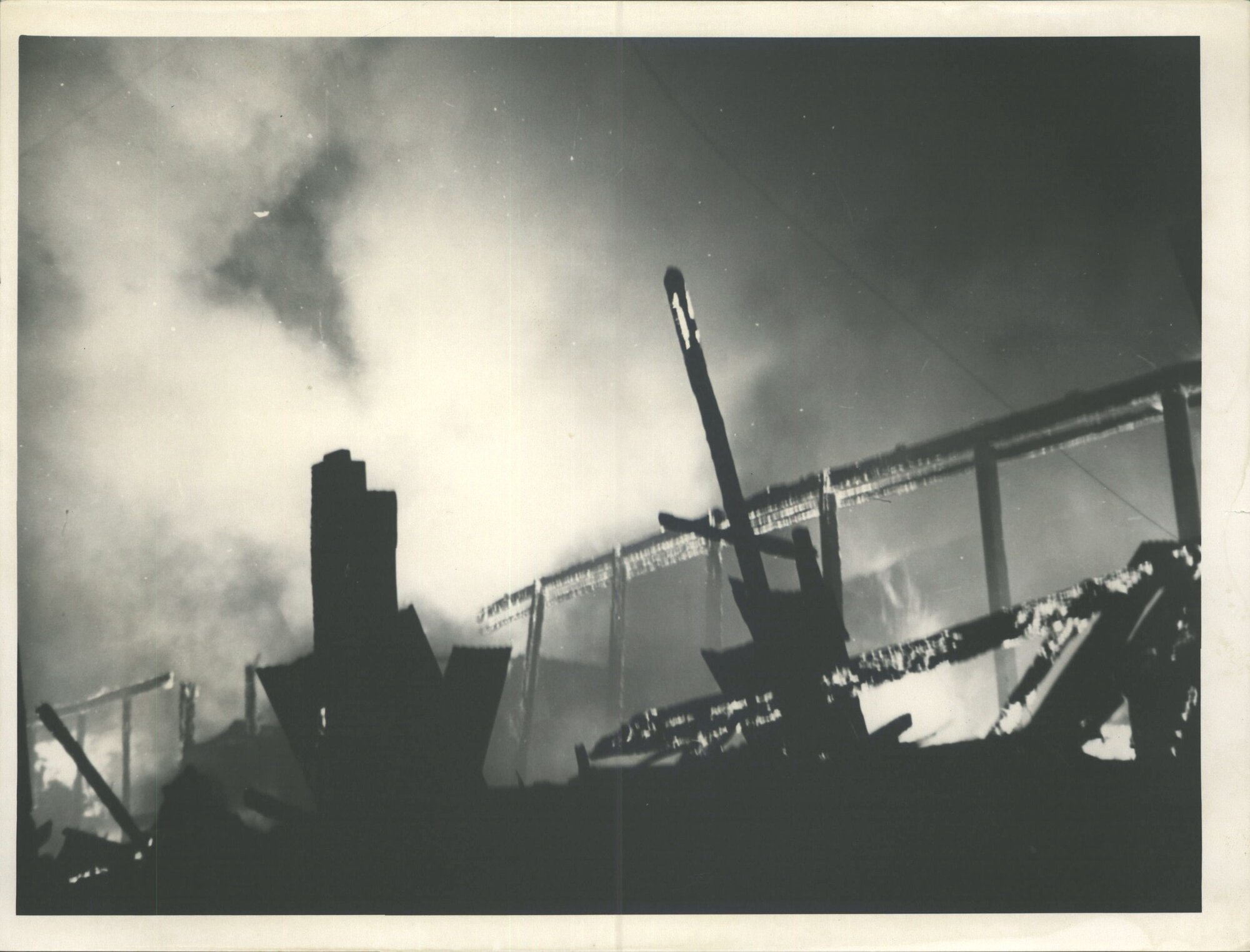 Fire, Dunedin Foreshore