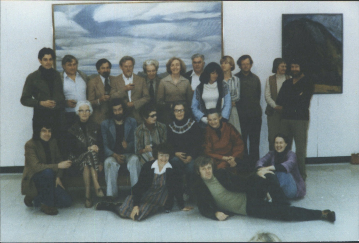 Last exhibition opening of The Group, Christchurch 