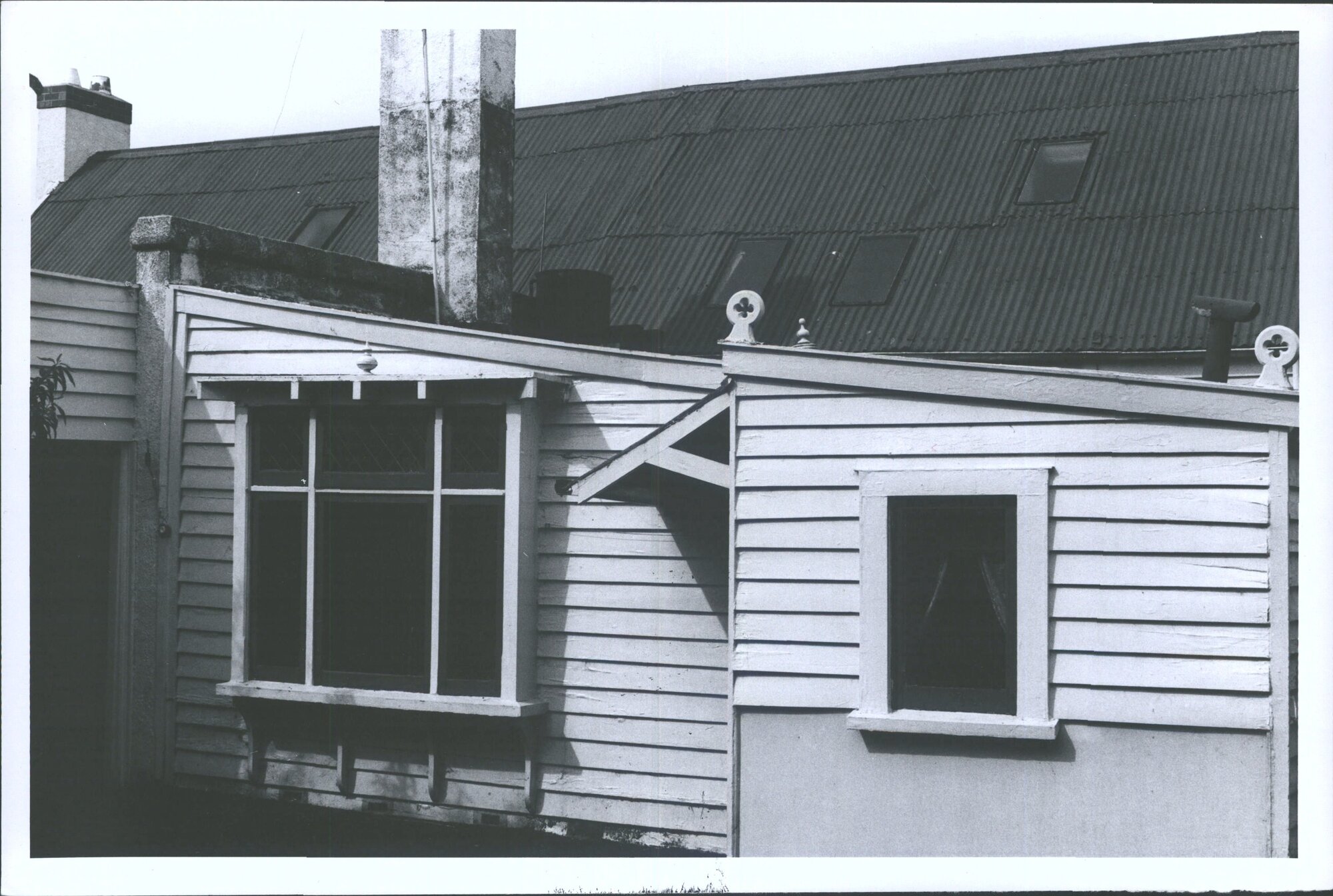 lean to at rear 1920s'