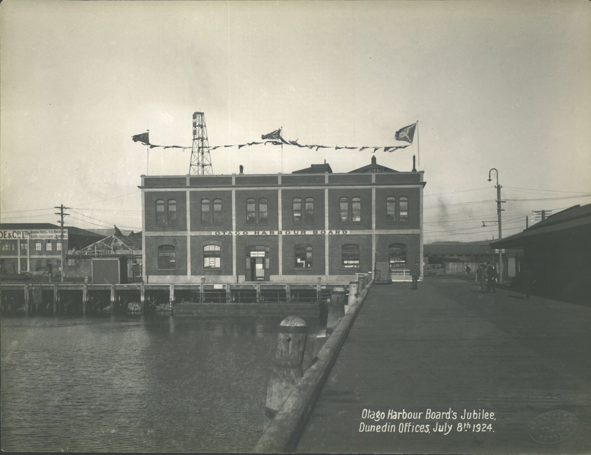 Otago Harbour Board's Jubilee, Dunedin Offices