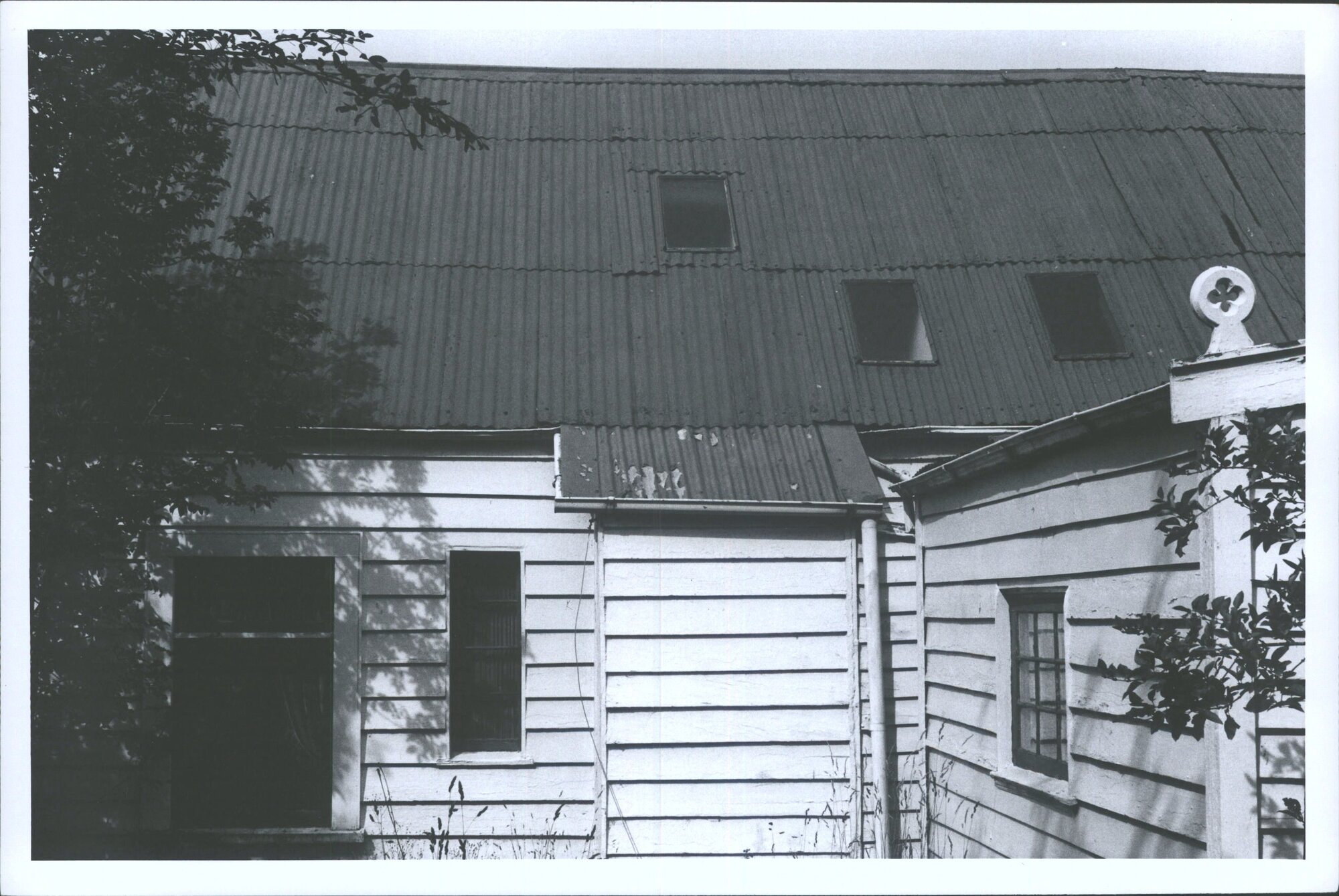 Possibly original porch