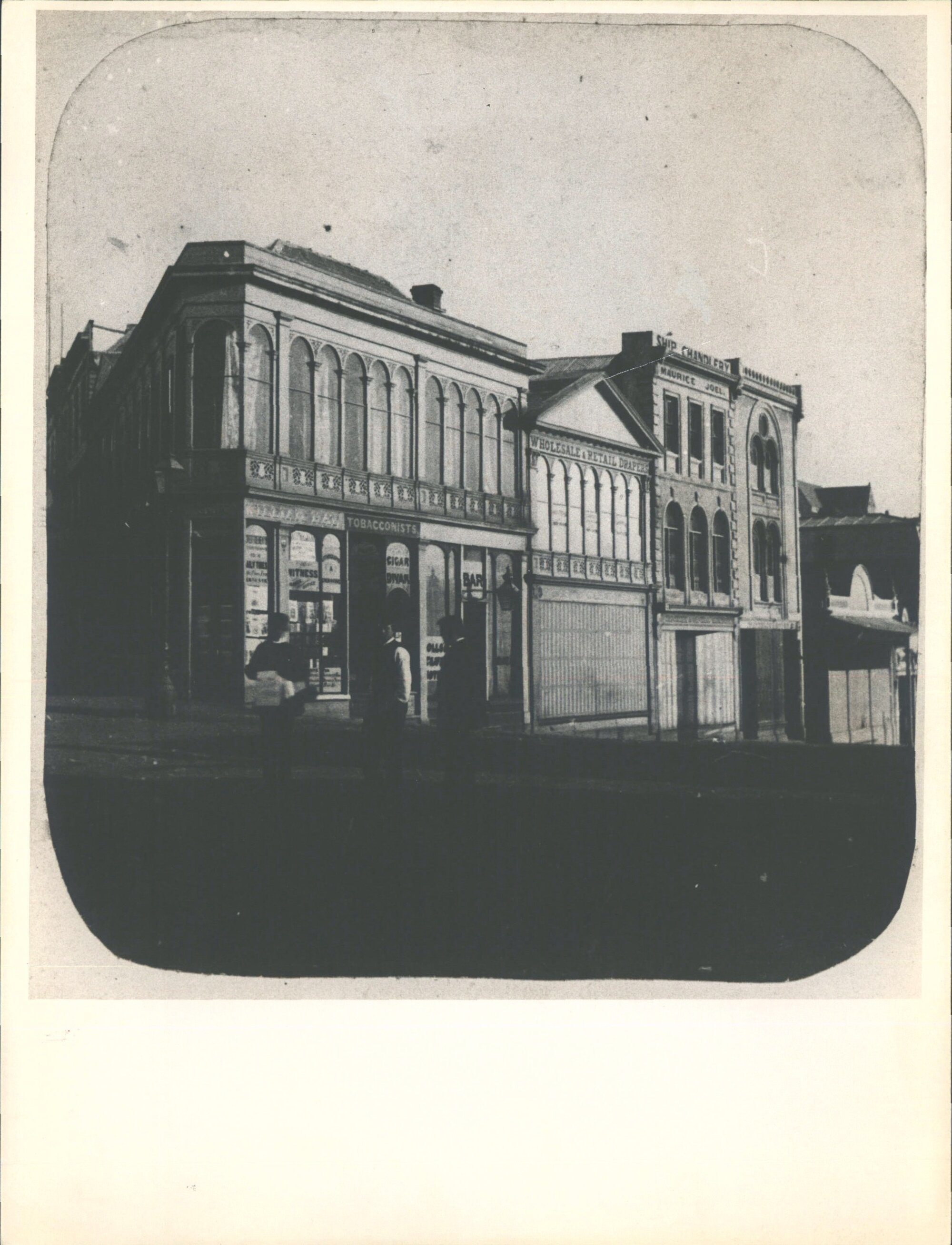 Nov 9th 1864 Corner of Princes and Manse Streets