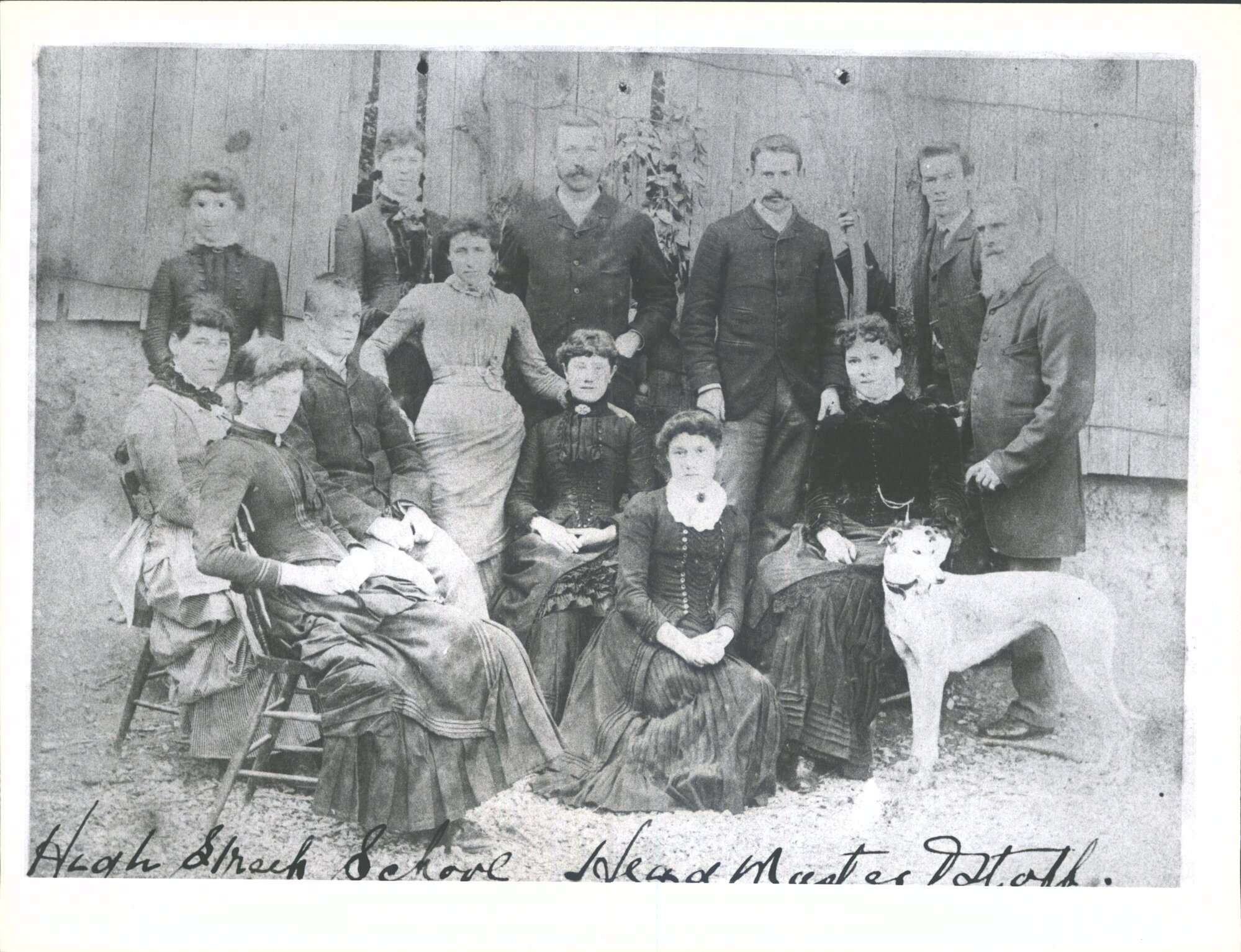 Headmaster and staff