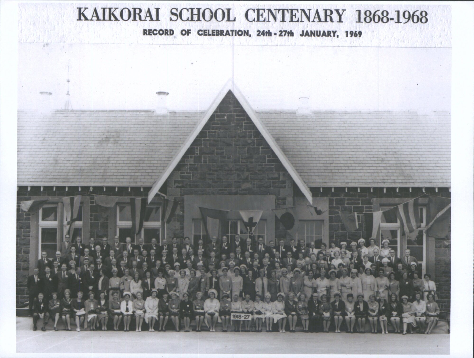 Kaikorai School Centenary 1868-1968