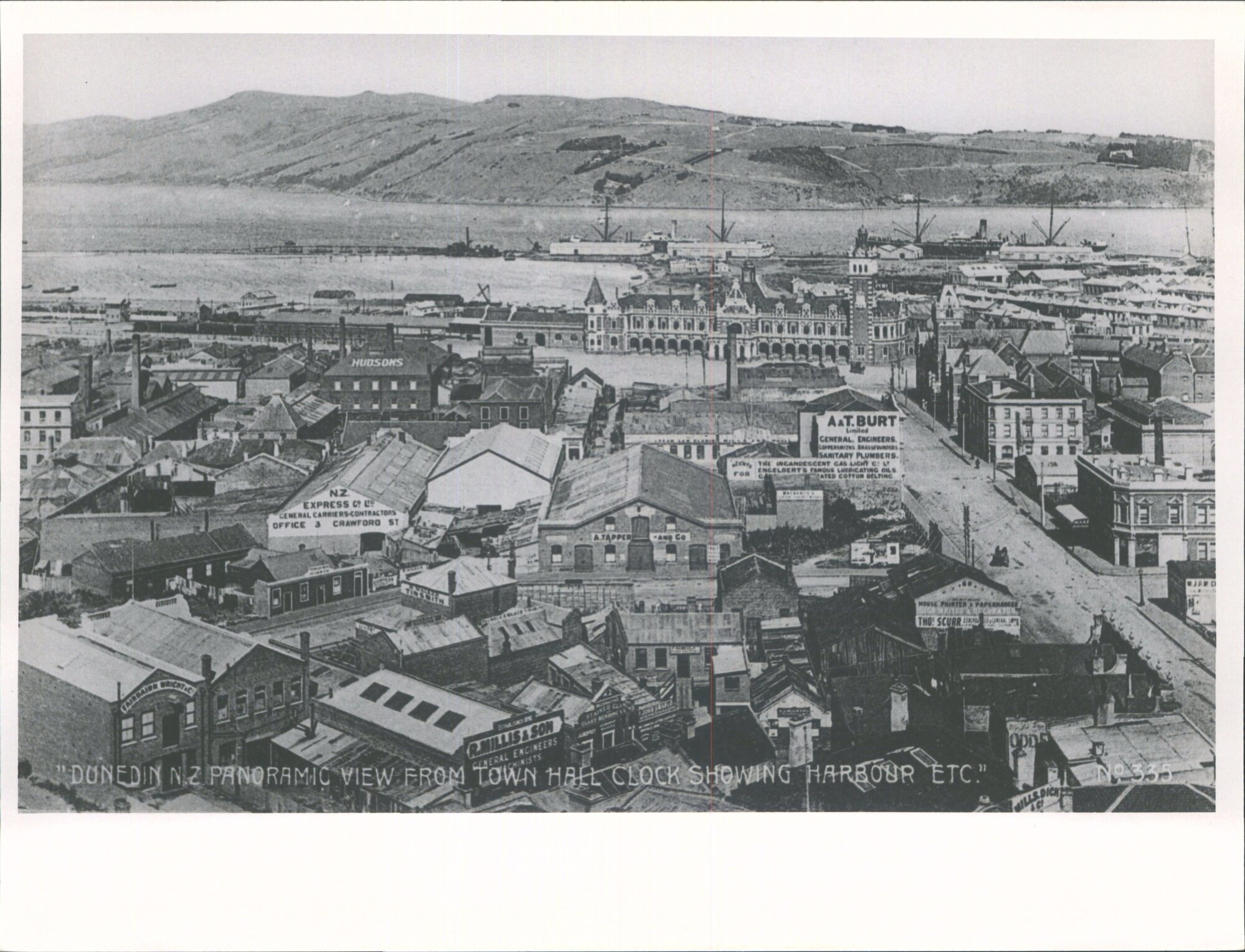 Panoramic view from Town Clock