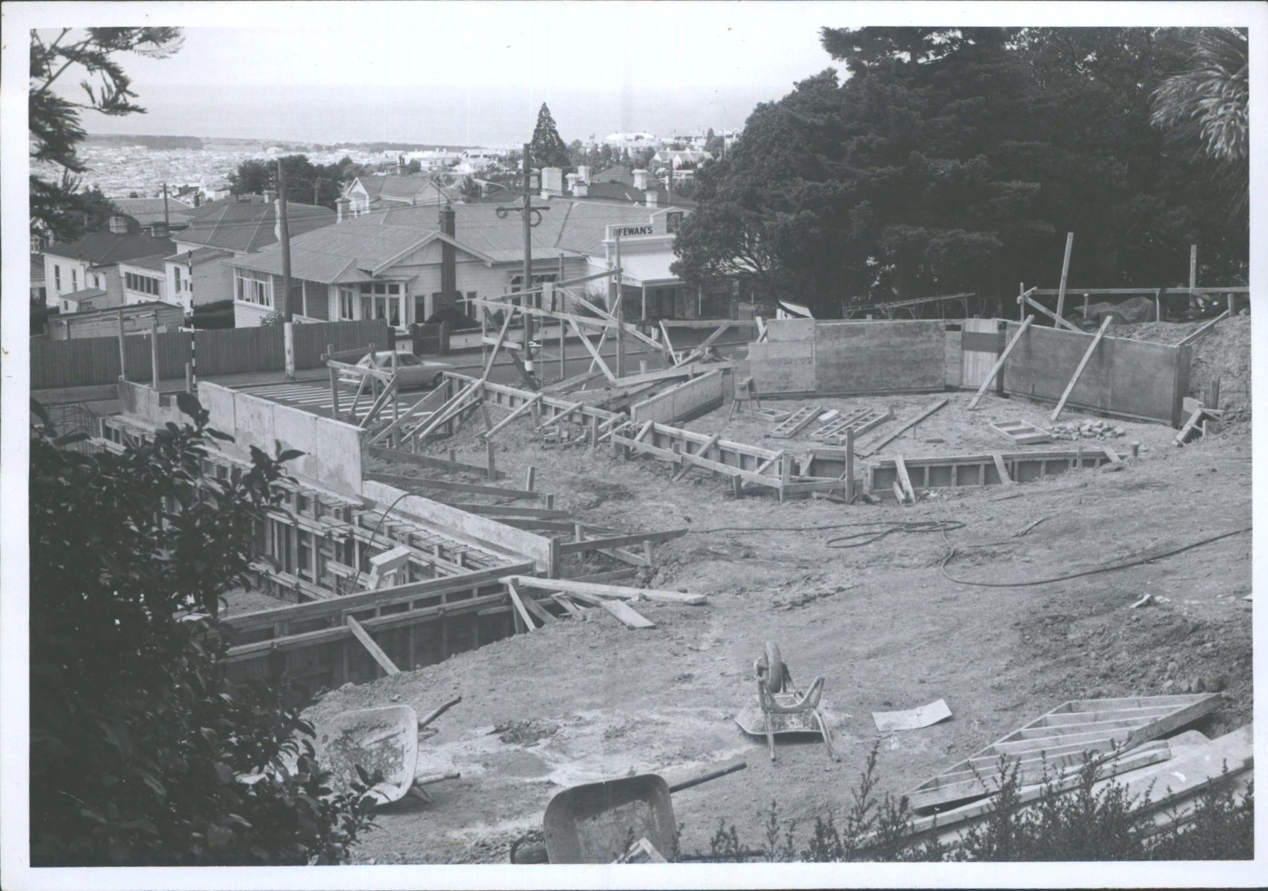 New School under construction