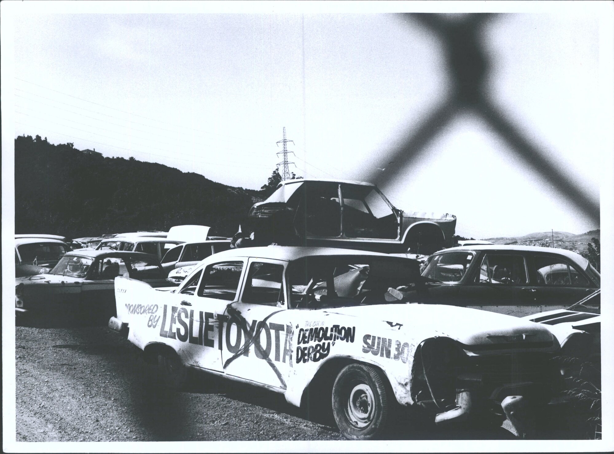 Car wrecker's yard at 28 Lindsay Road