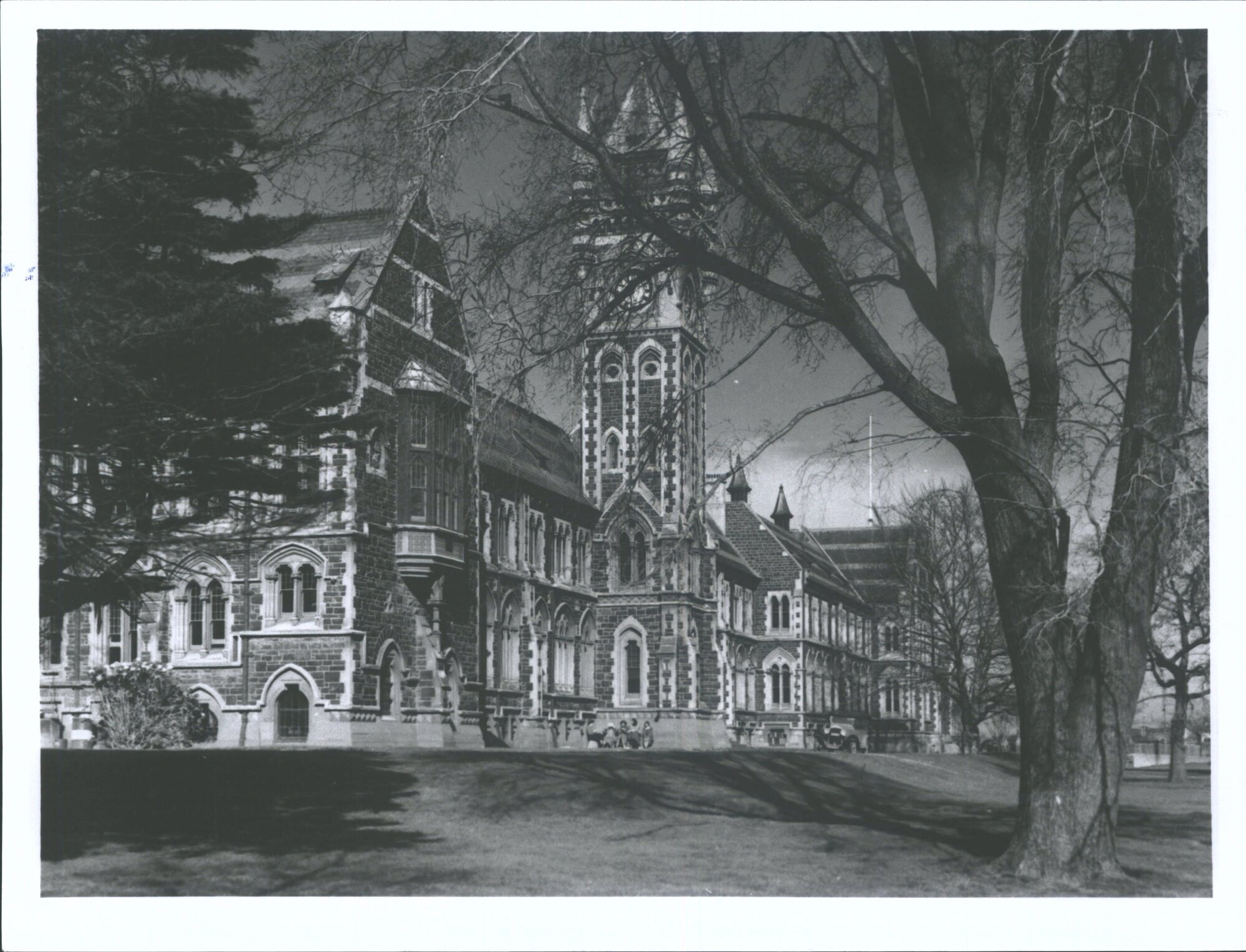"Otago University Dunedin View of the University"