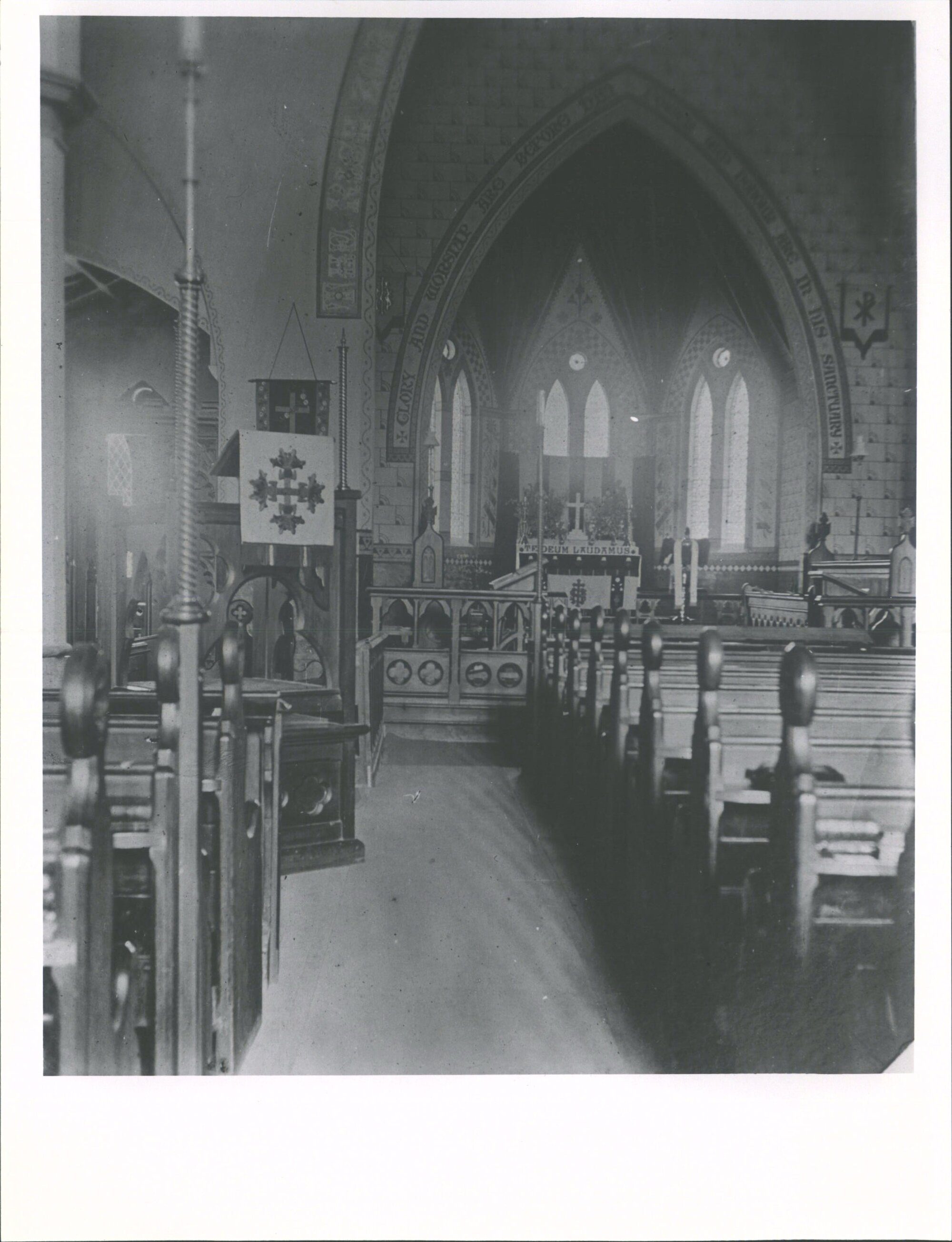 All Saints church, interior