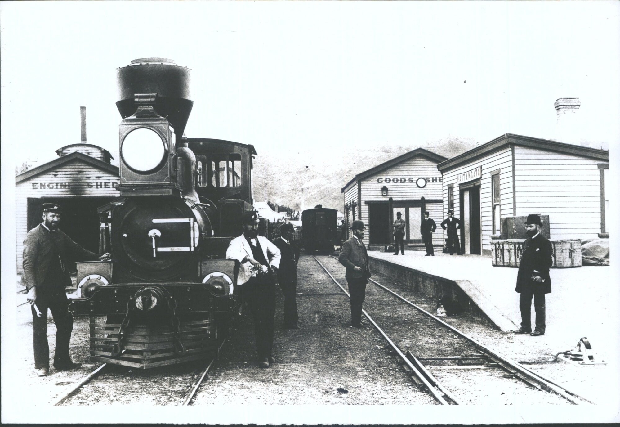 Companys locomotive etc, Corney Bisset, J Frazer, G Clark, H Cornish, S W H McKenzie