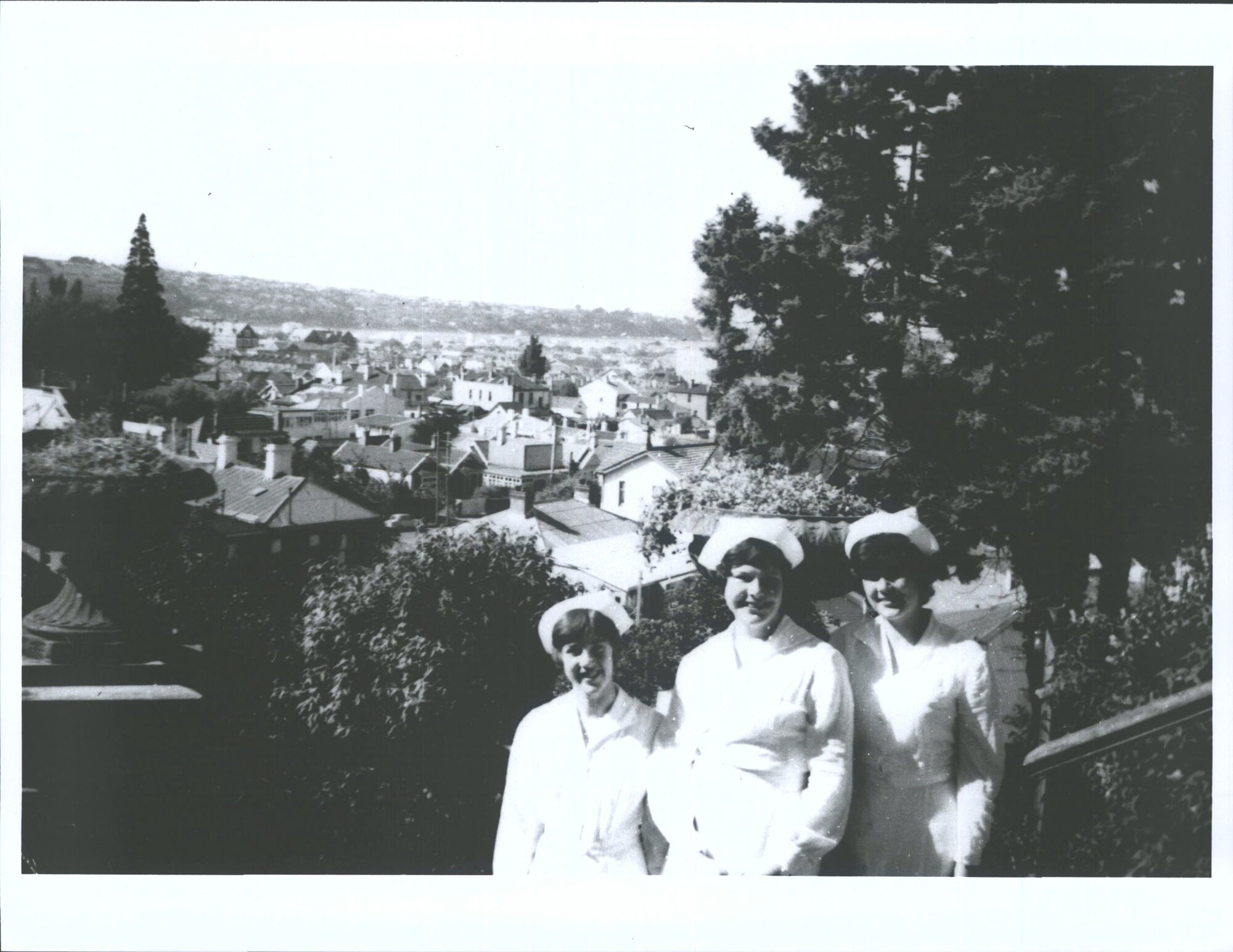 Judith Rivers - centre, Janet Brookfield to Judith's  left,  Lyndel Keeley to Judith's  right