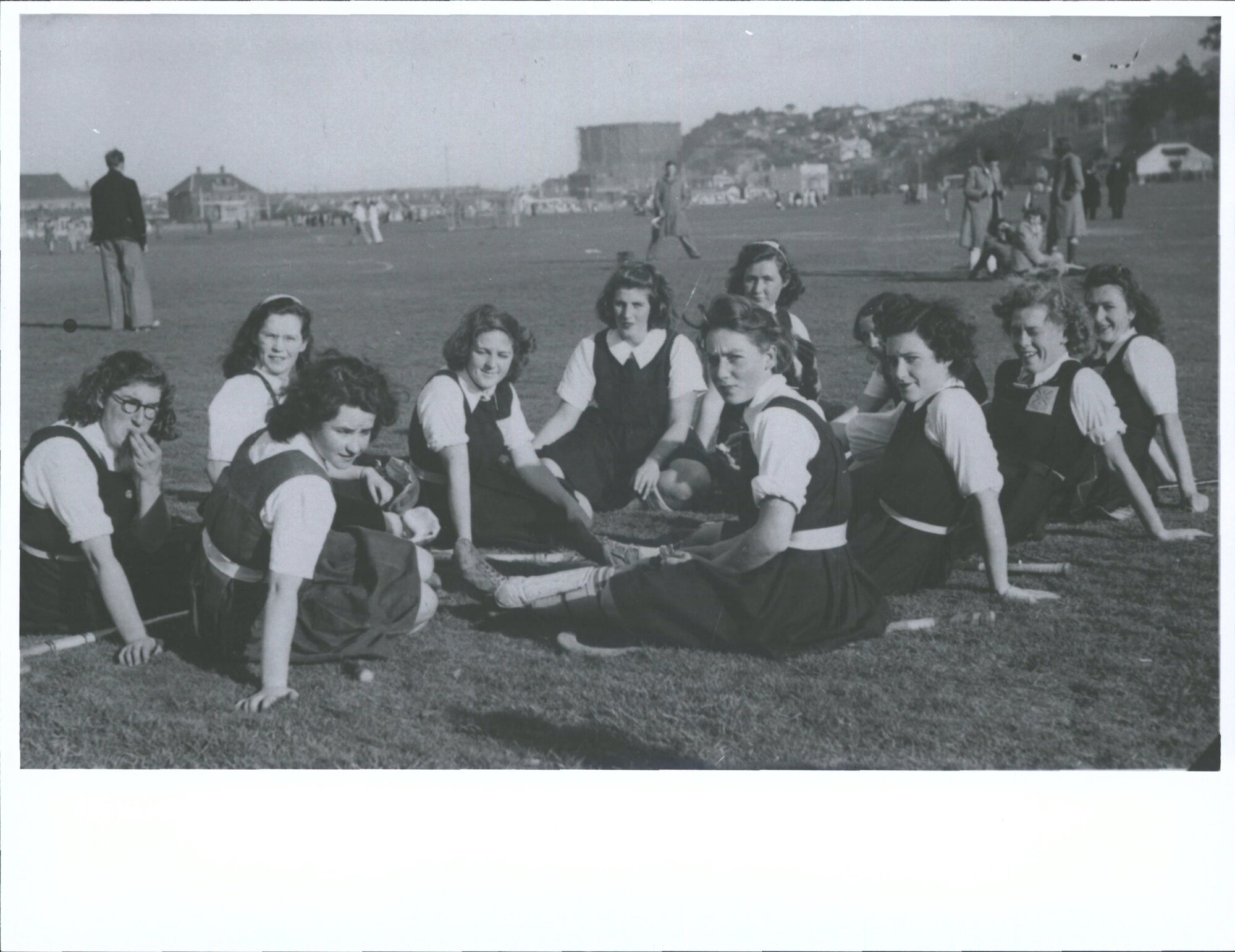 "A" Team at the Oval Dunedin, 12 July 1947
