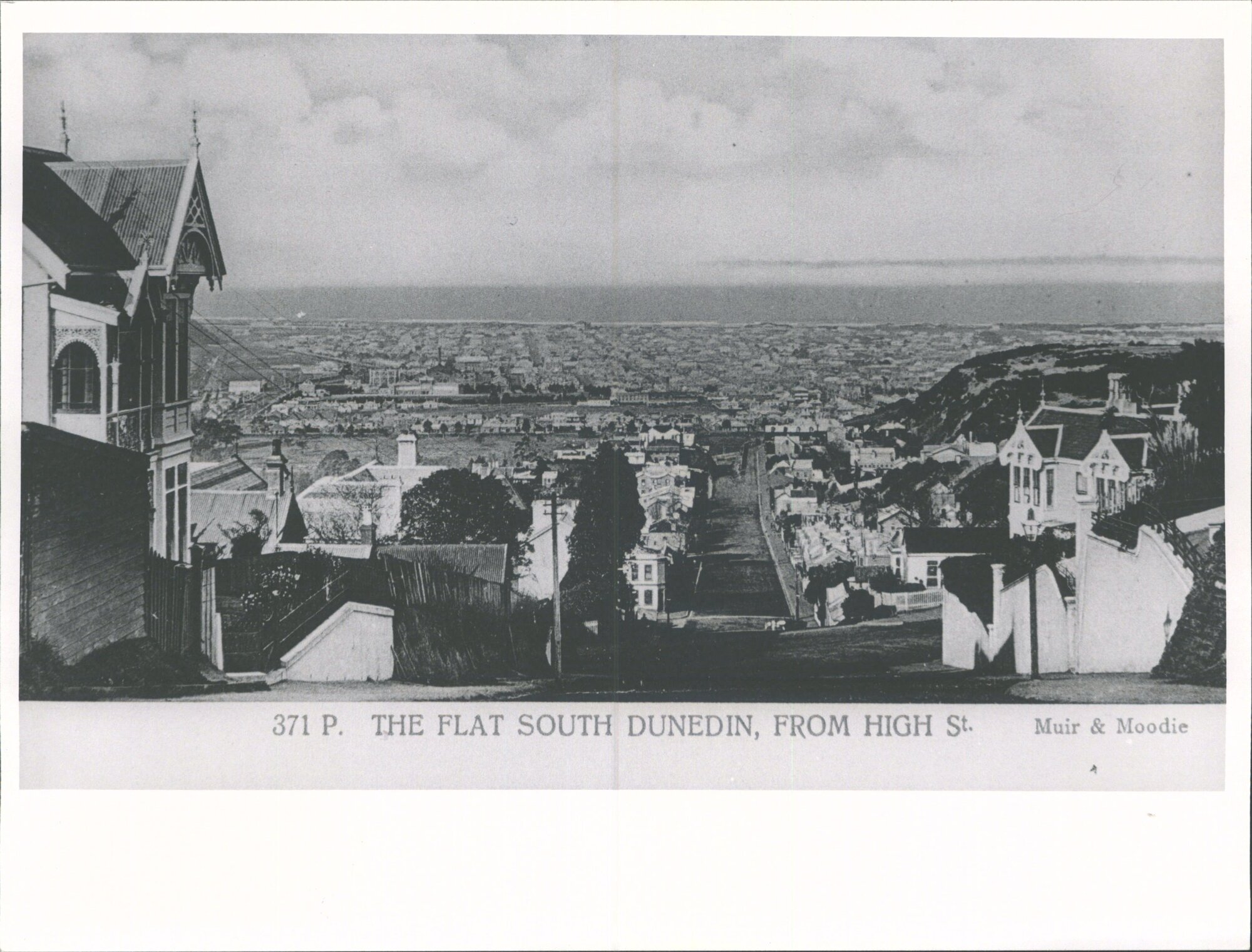 The Flat South Dunedin, from High Street
