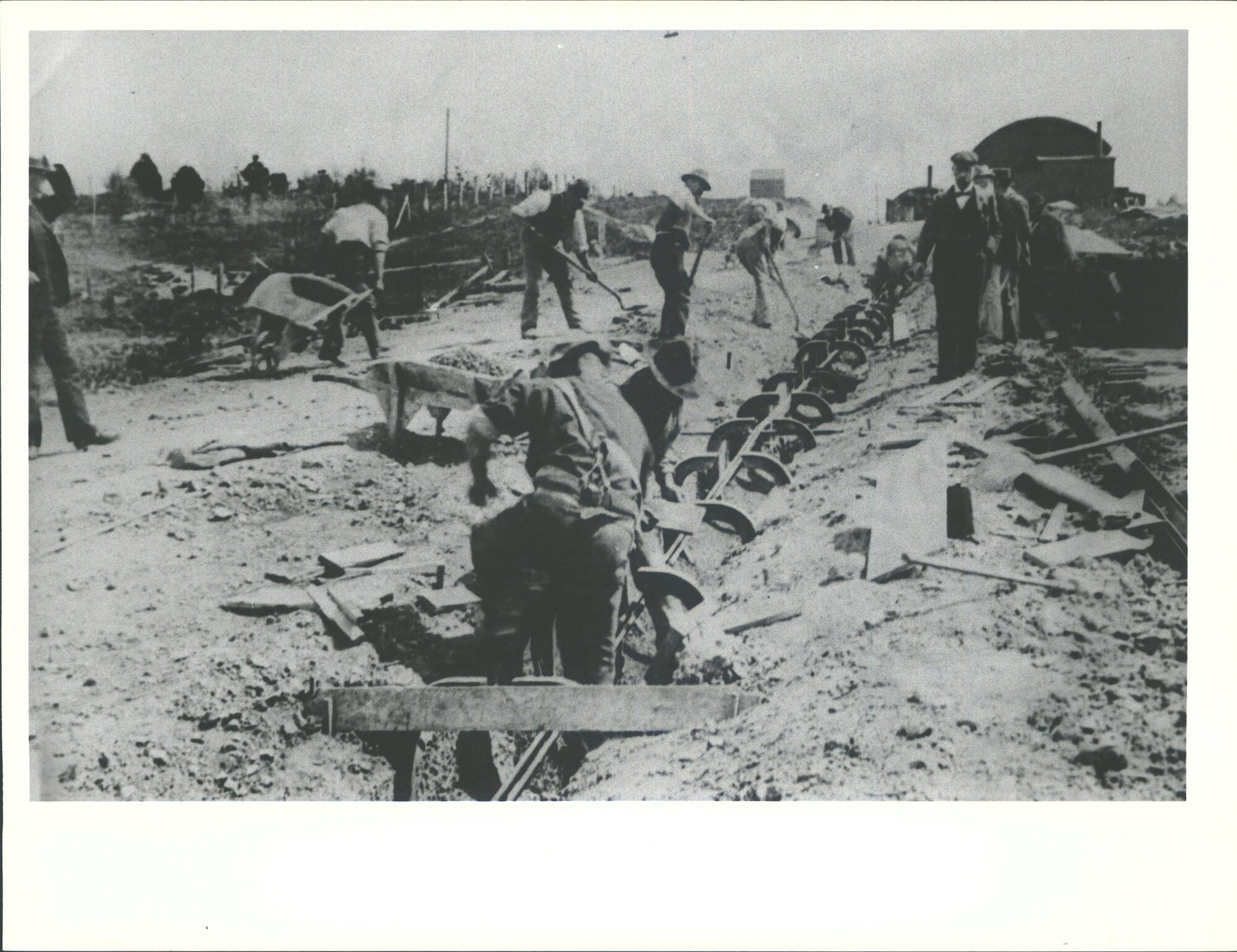 Constructing Cable Car tracks