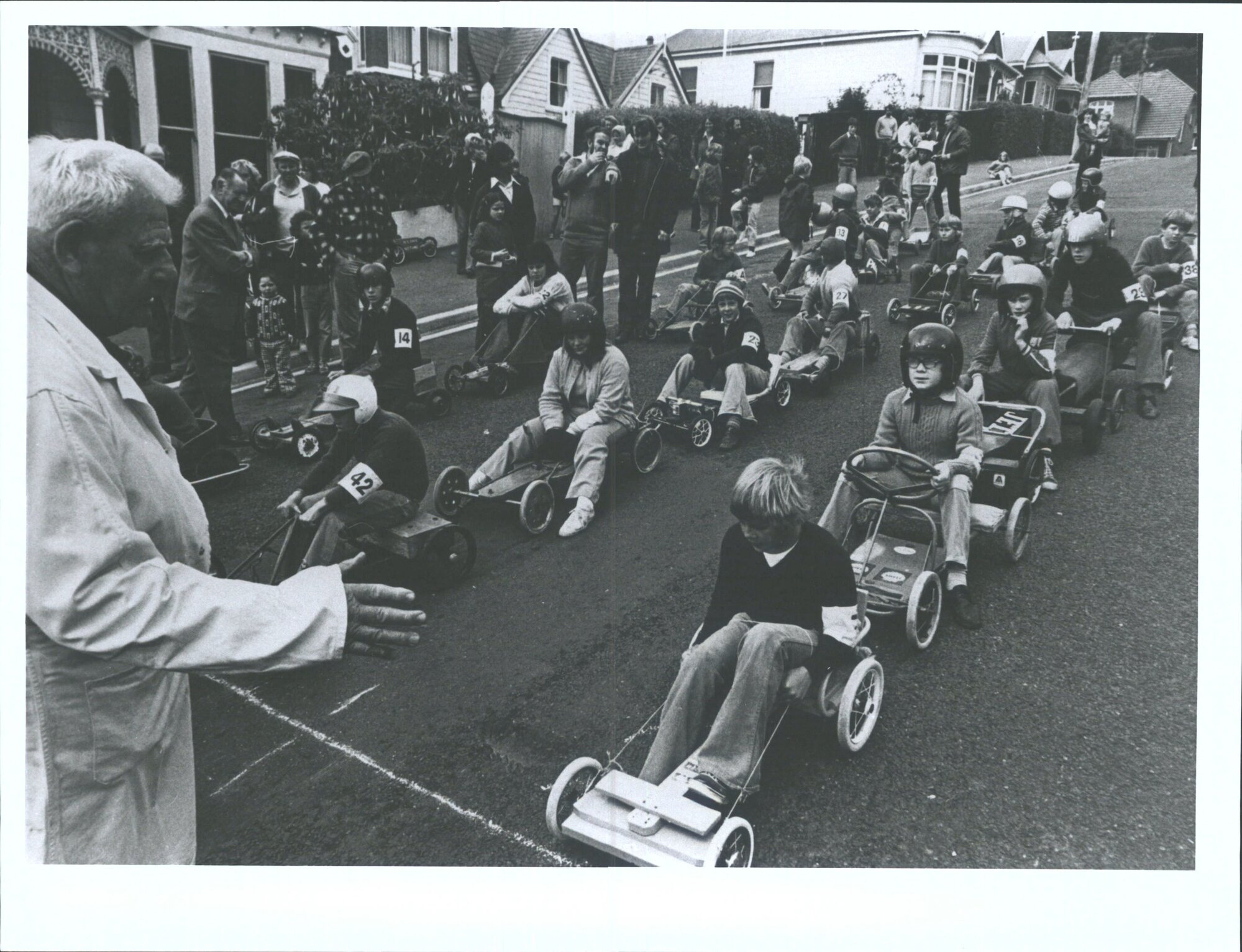 Soap box derby or Trolley Race