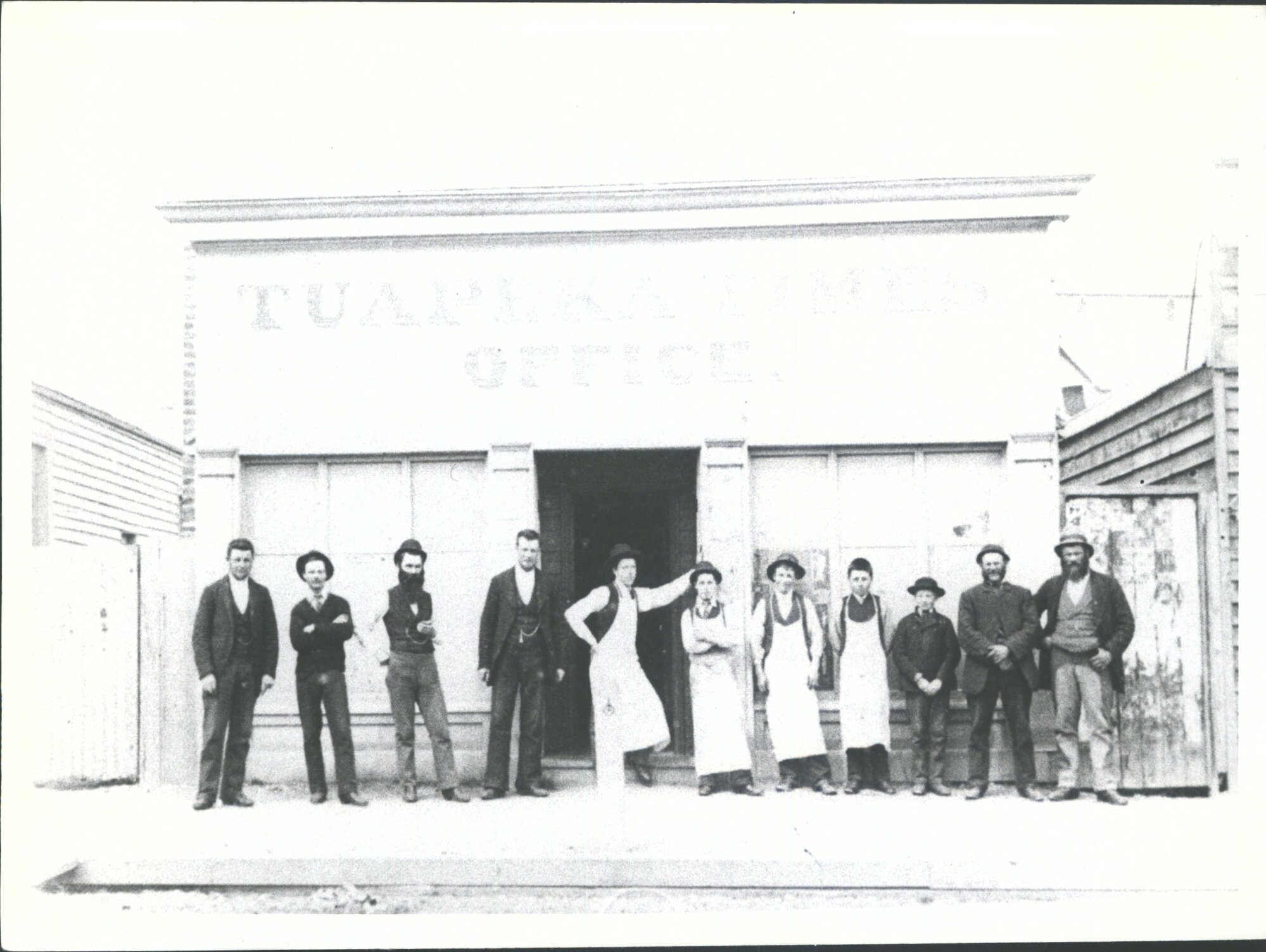 Tuapeka Times office &amp; Staff