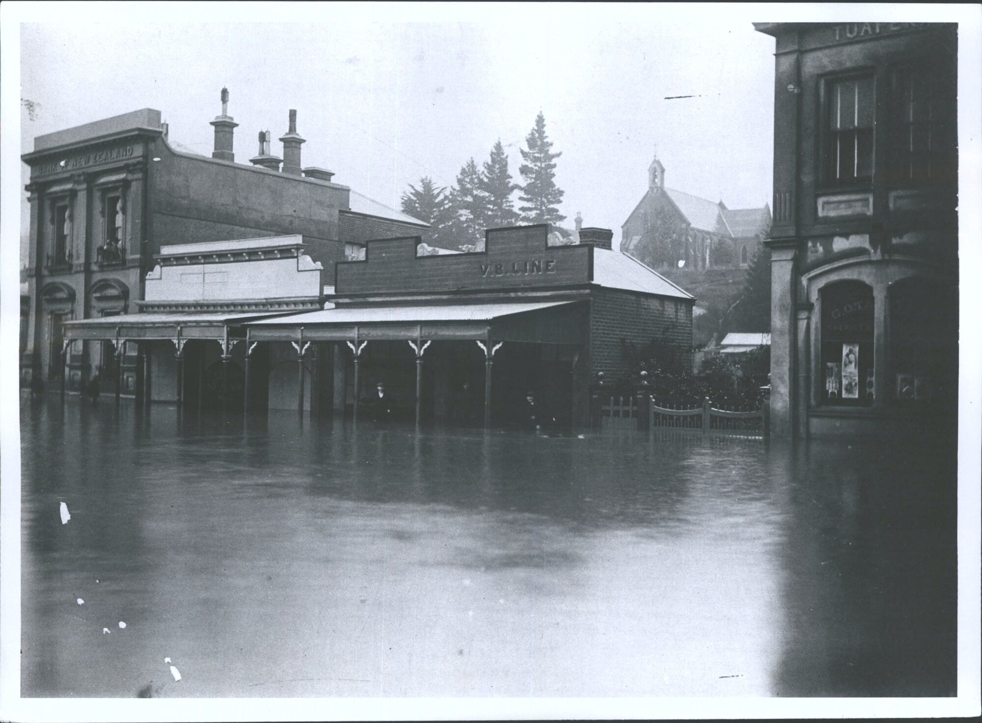 Flood [1904] Ross Place opposite Derwert sheet