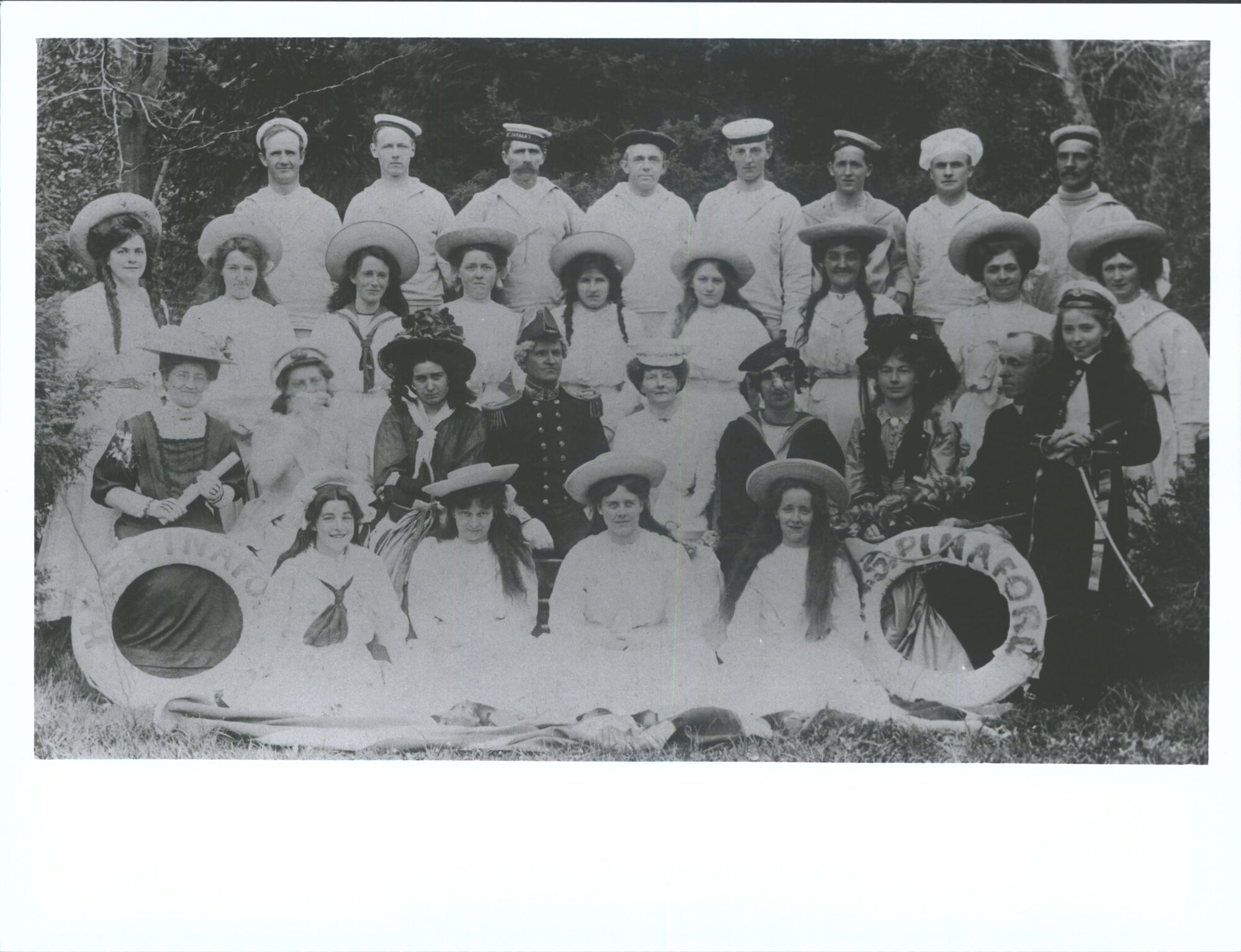 "H.M.S. Pinafore" with Blue Spur &amp; Lawrence Actors