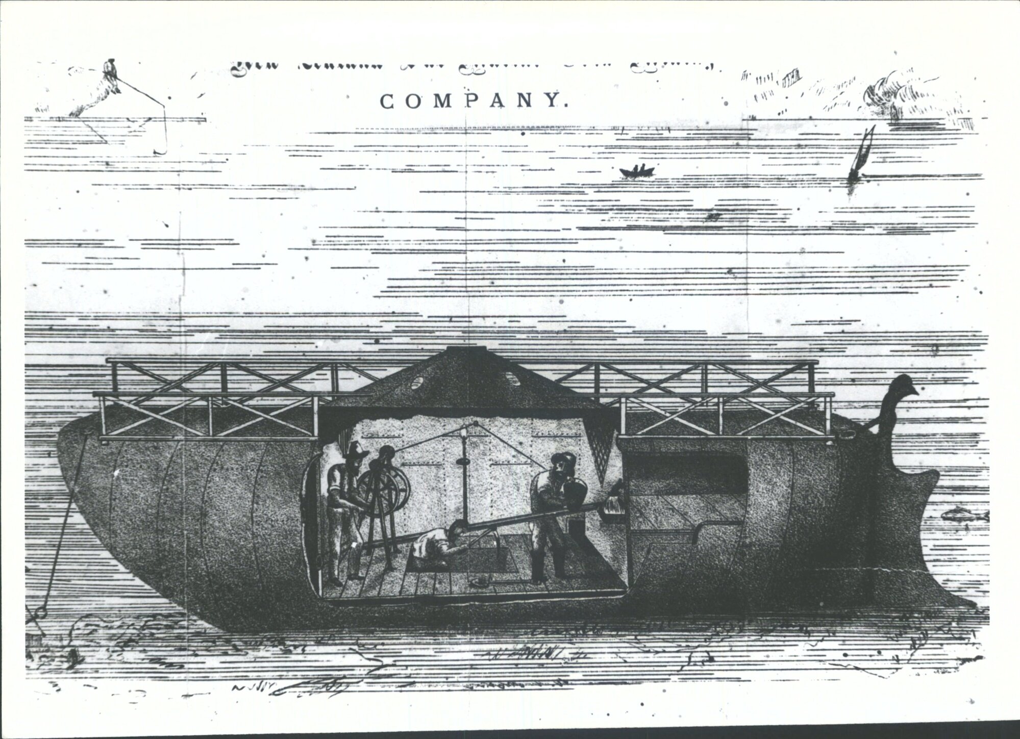 Submarine dredge Platypus
