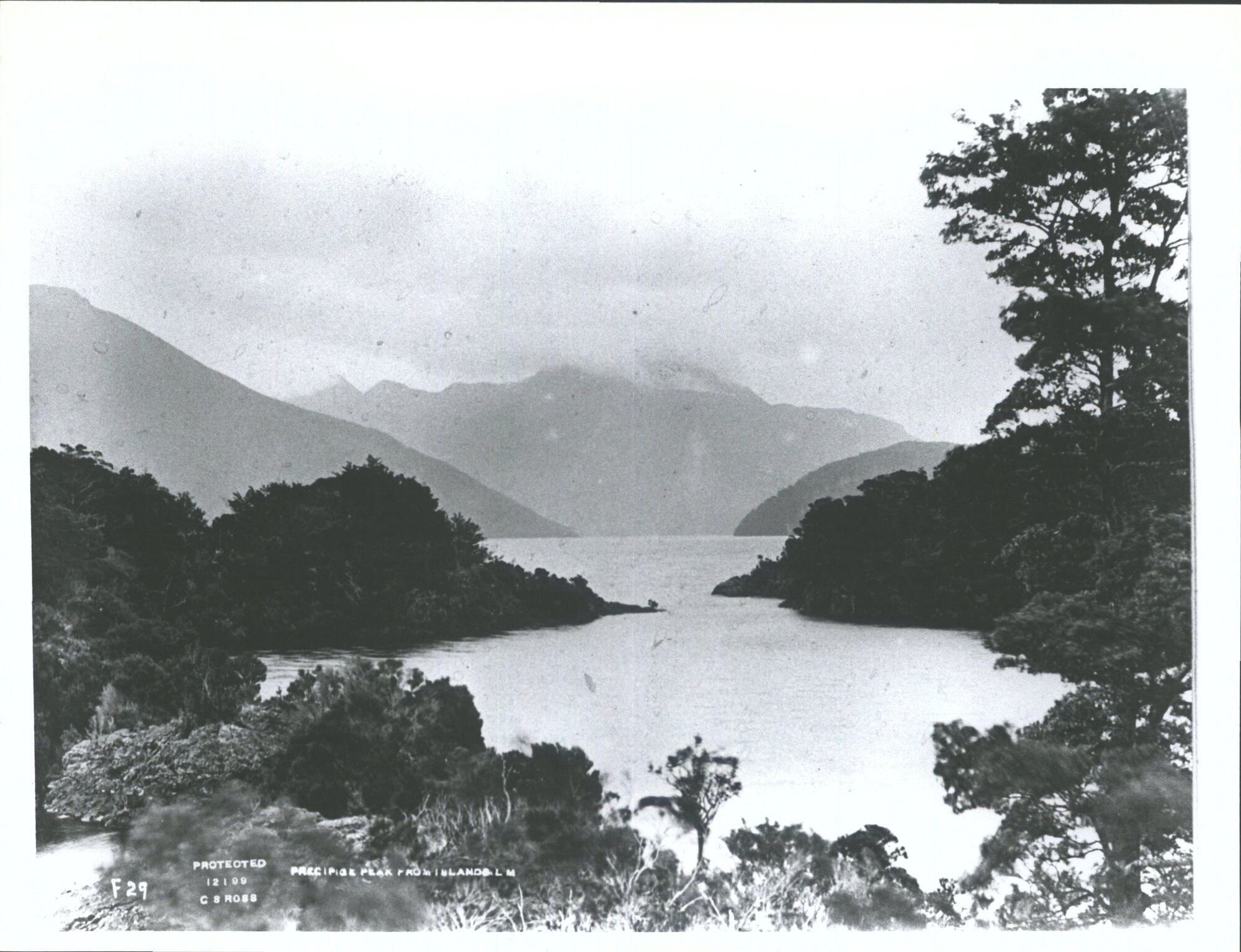Precipice Peak from Islands