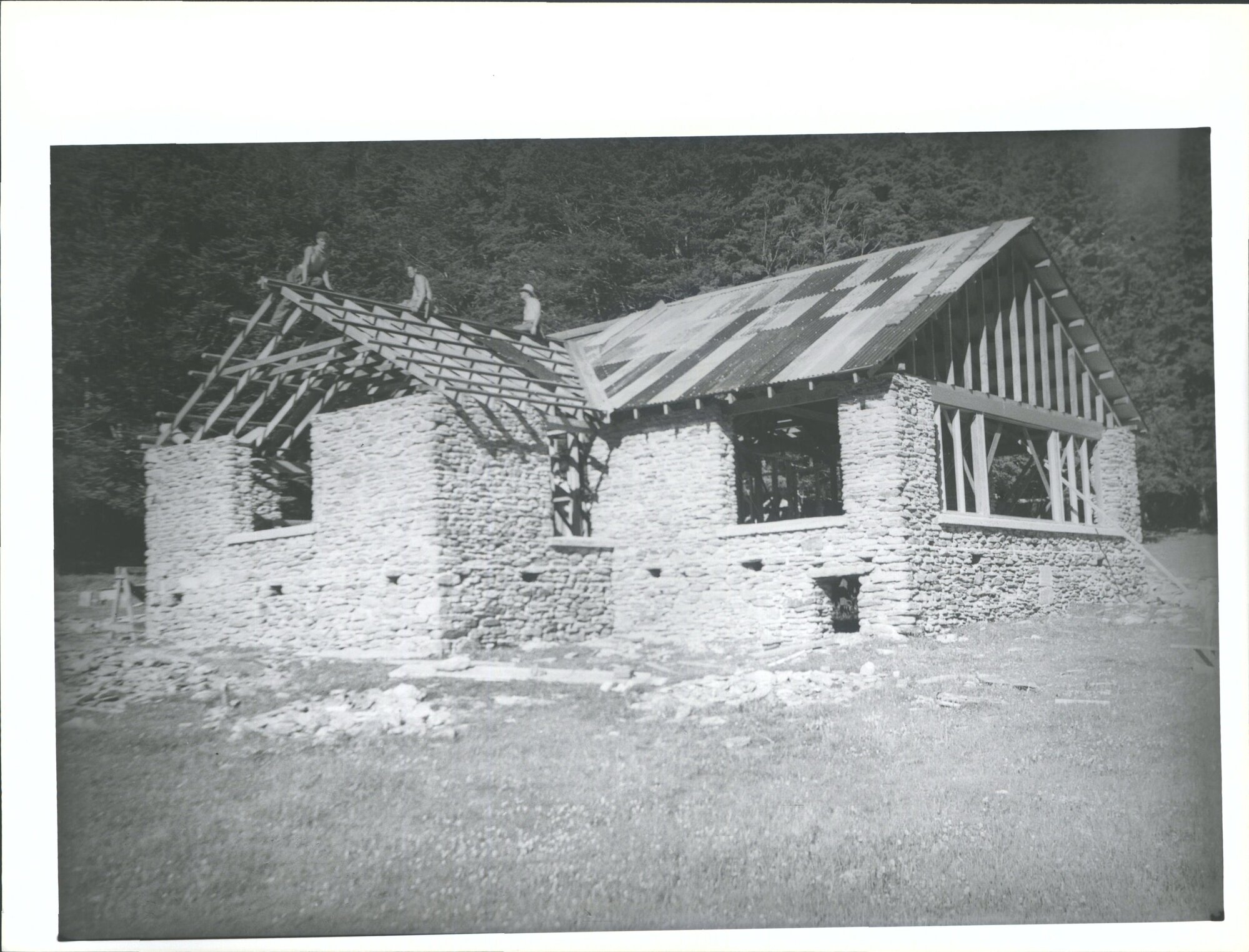 Alpine club Hut Construction