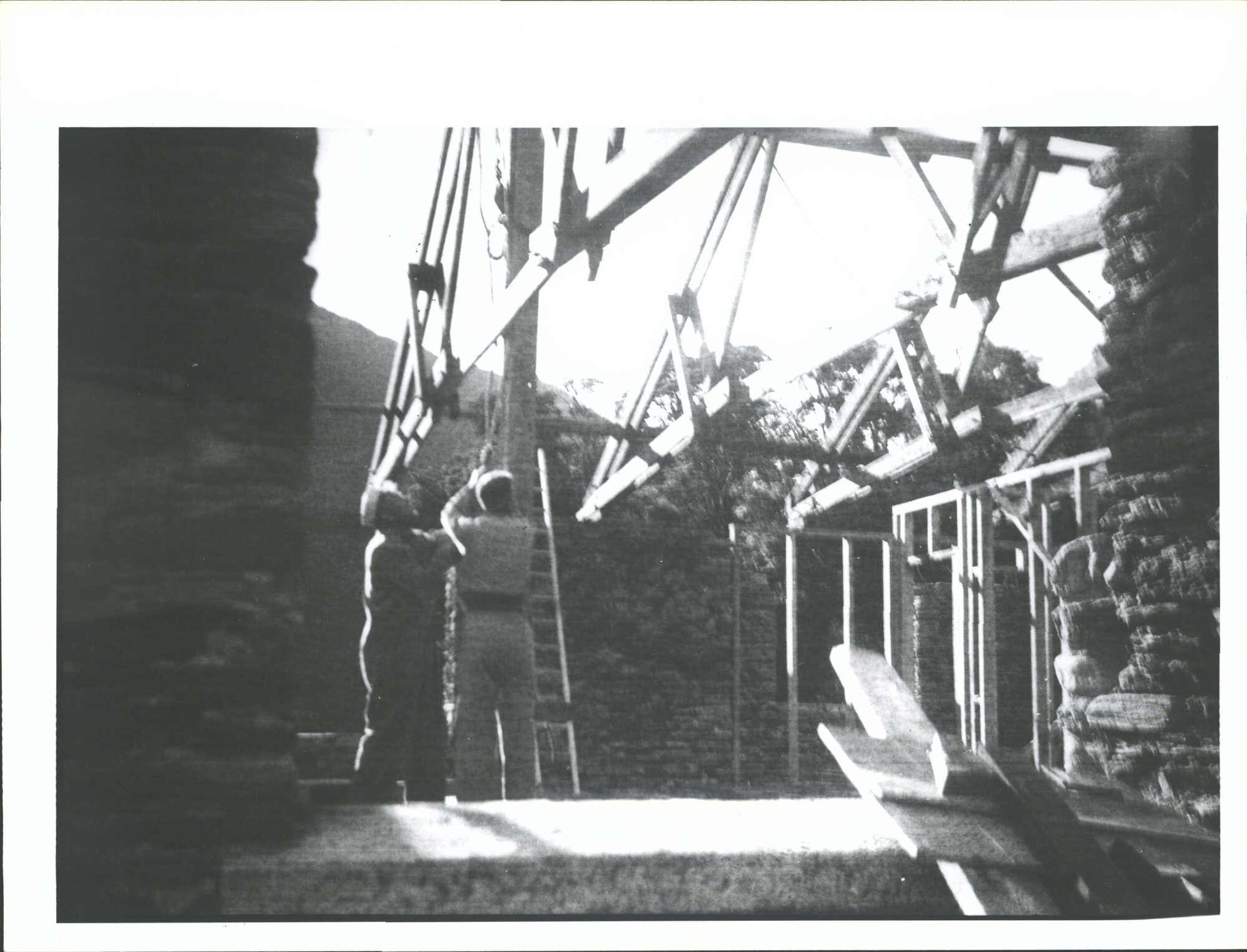 Alpine Club Hut construction