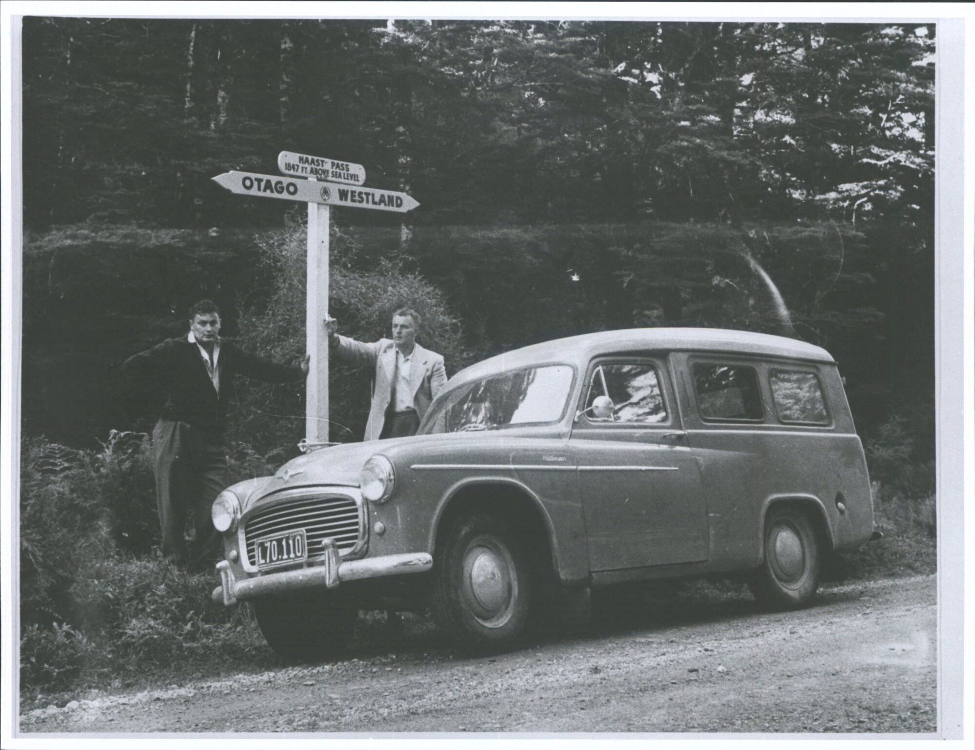Top of Haast Pass - Otago Westland boundary