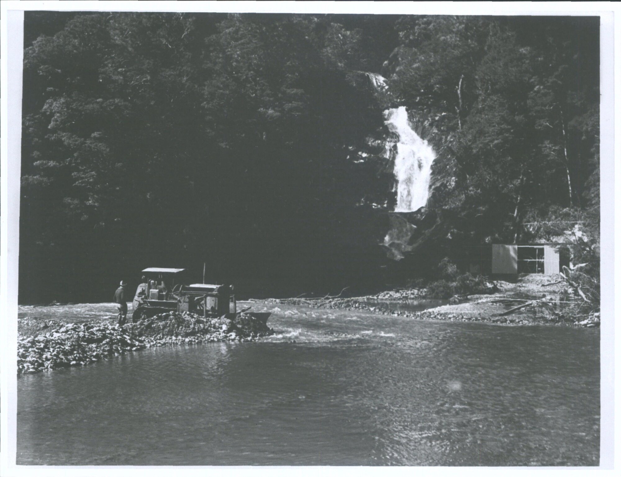 One of many waterfalls