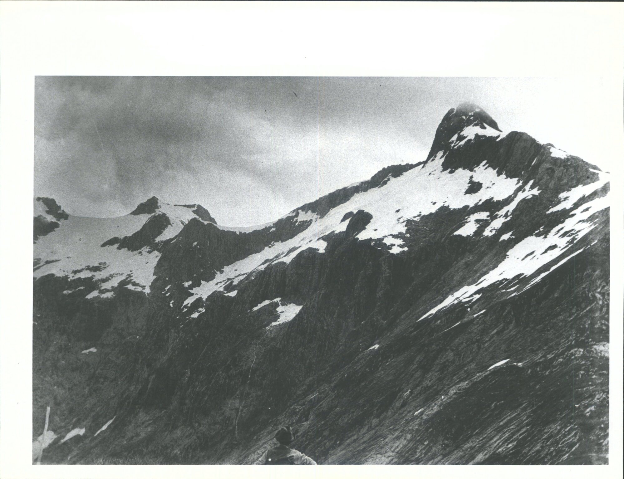 Source of Clinton River 1901. from McKinnon Pass