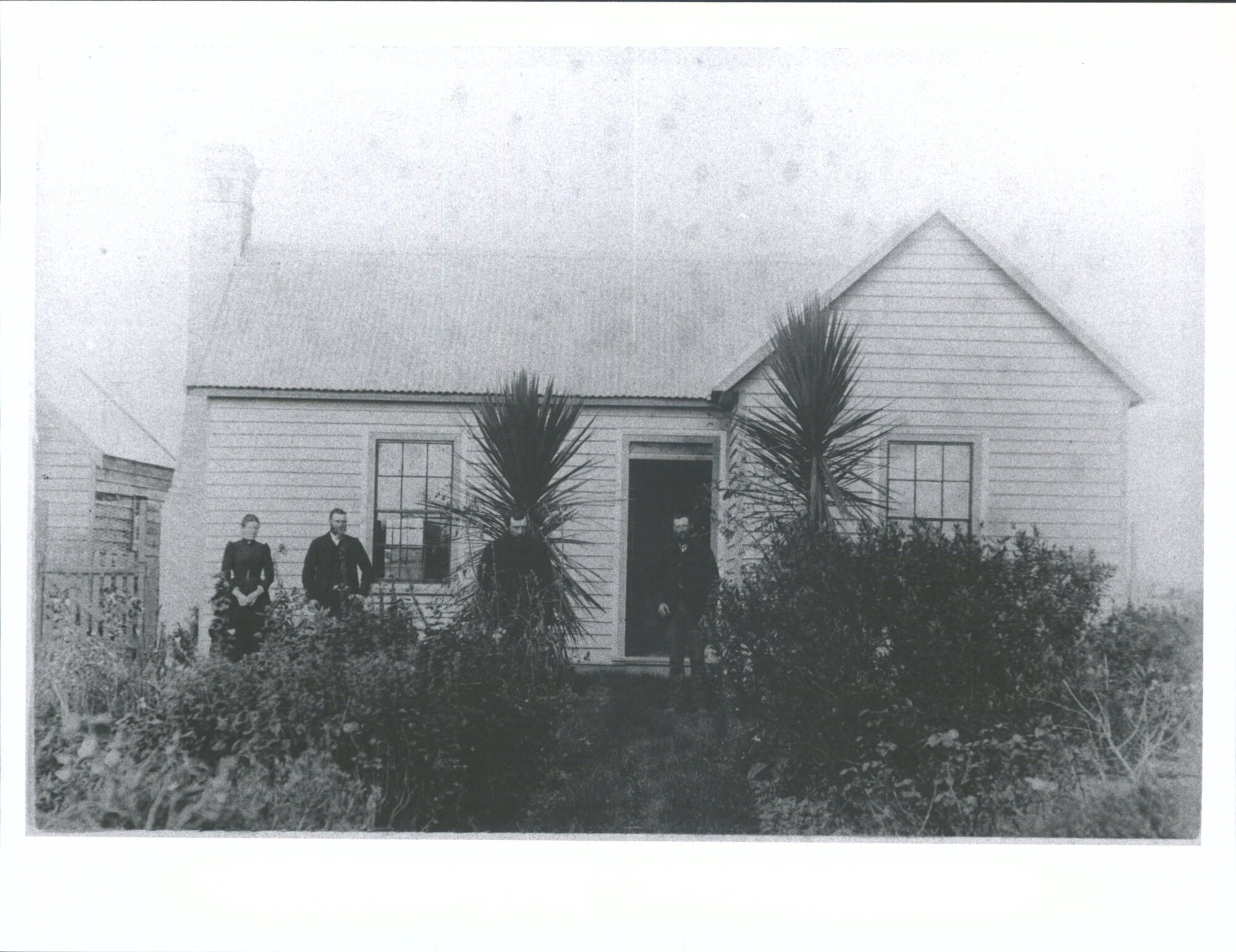 Original house "Meadow Bank"  Helen Watson, William Watson, T Watson, James Watson