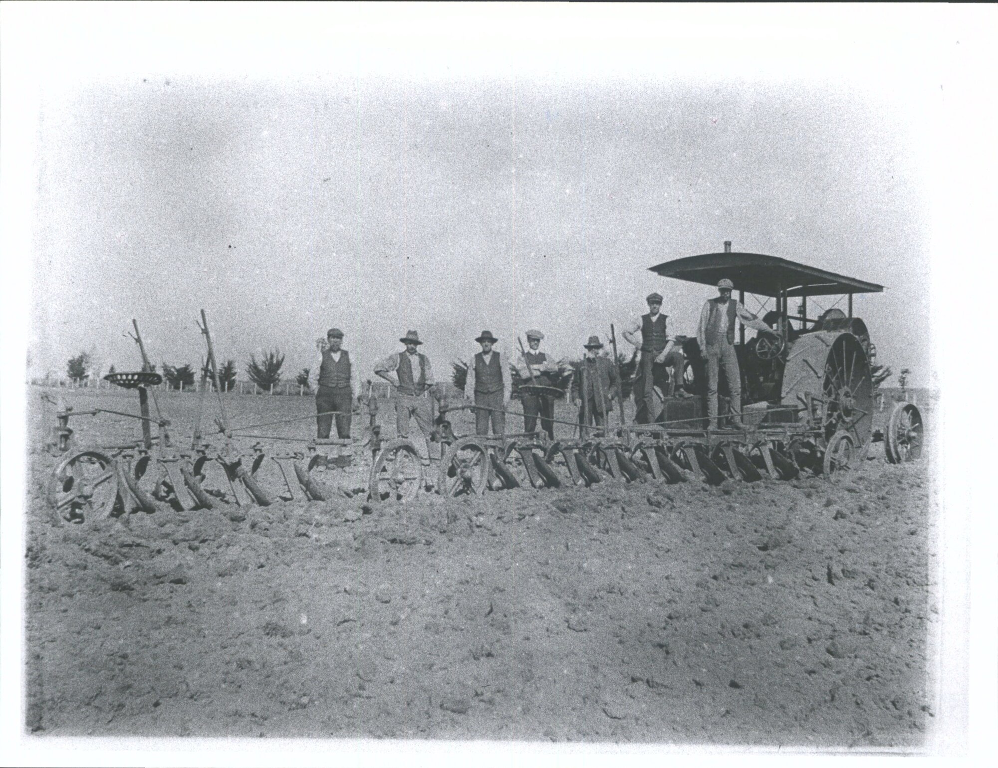 First tractor at "Mayfield"