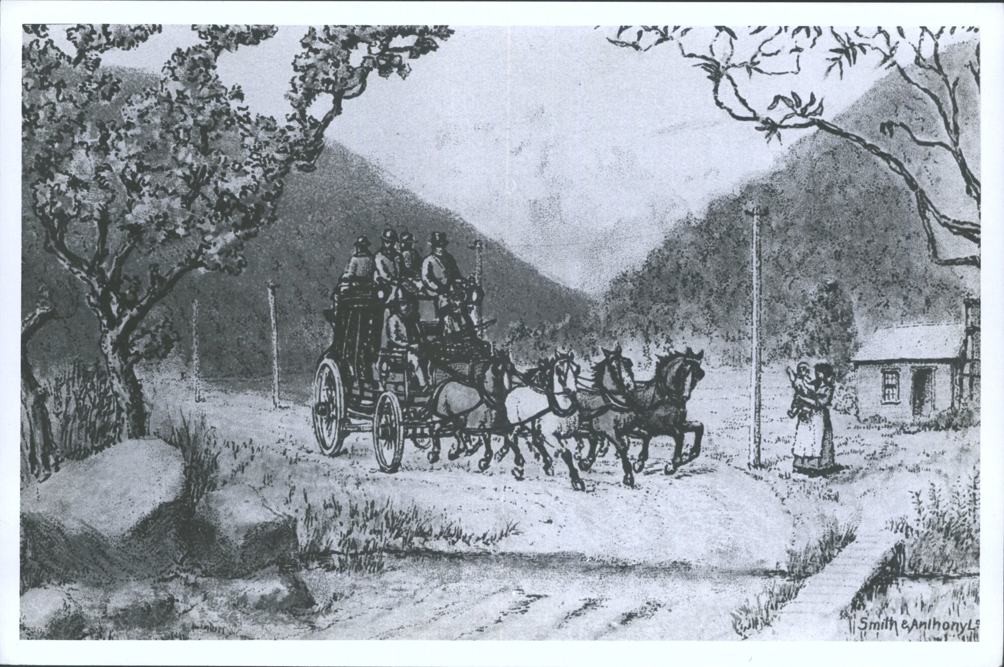 Old Coaching days: Otira Valley in the Eighties